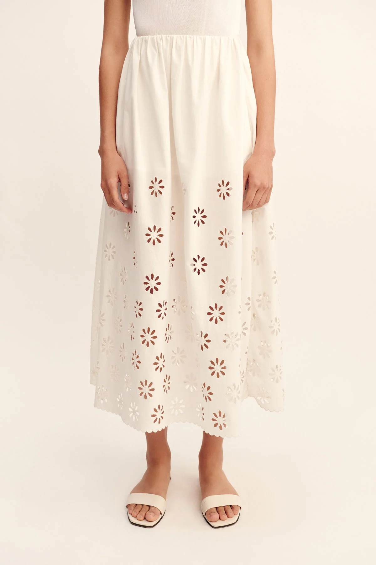Posse - CECILIA SKIRT - VINTAGE WHITE - Image 5