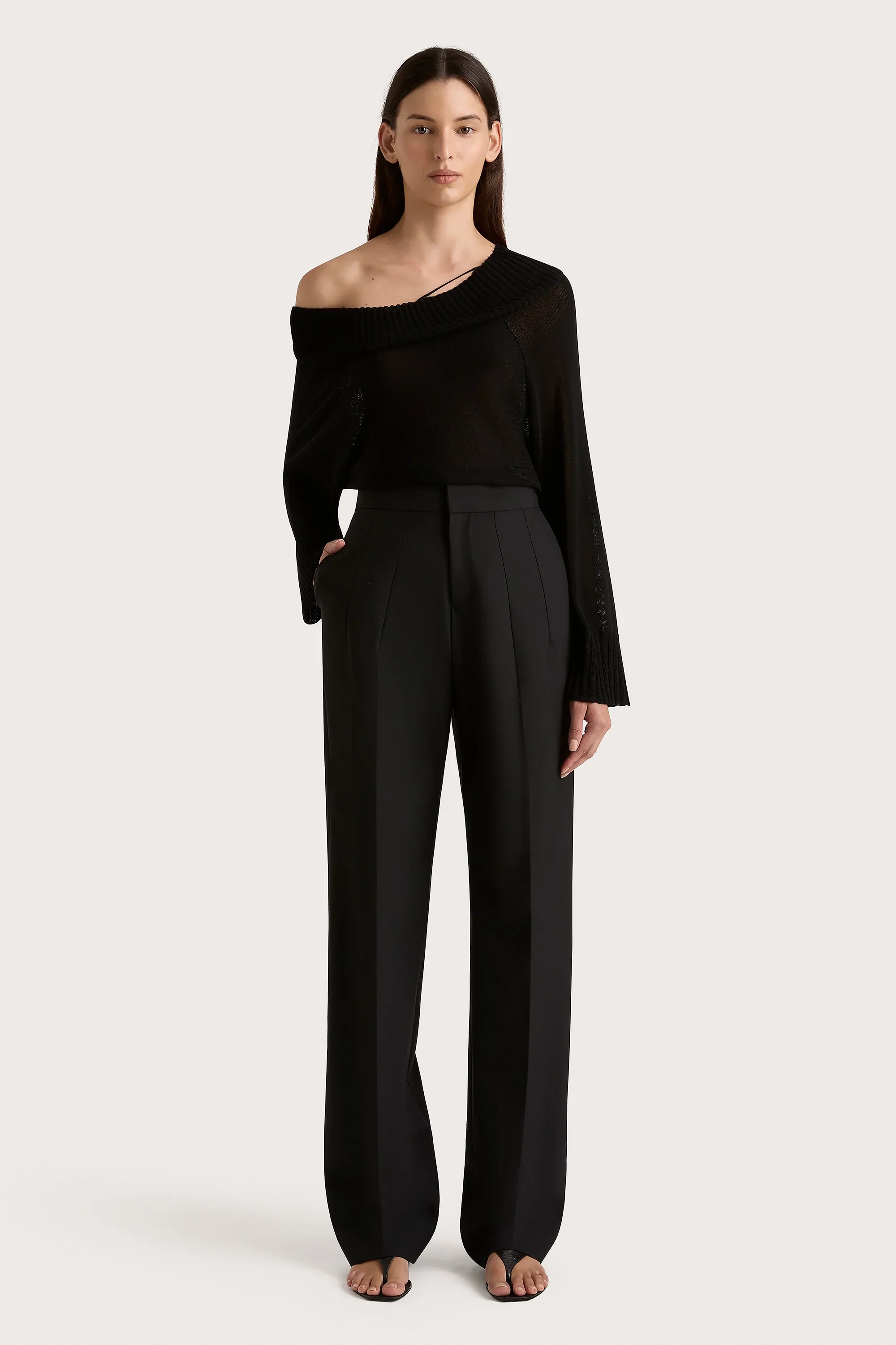 Faithfull - Cecilie Knit Top Black - Final Sale - Image 3
