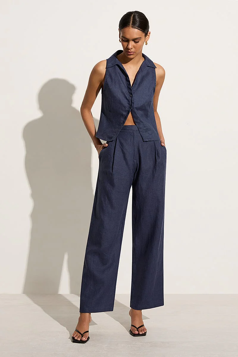 Faithfull - Cedros Pant Slate - Final Sale