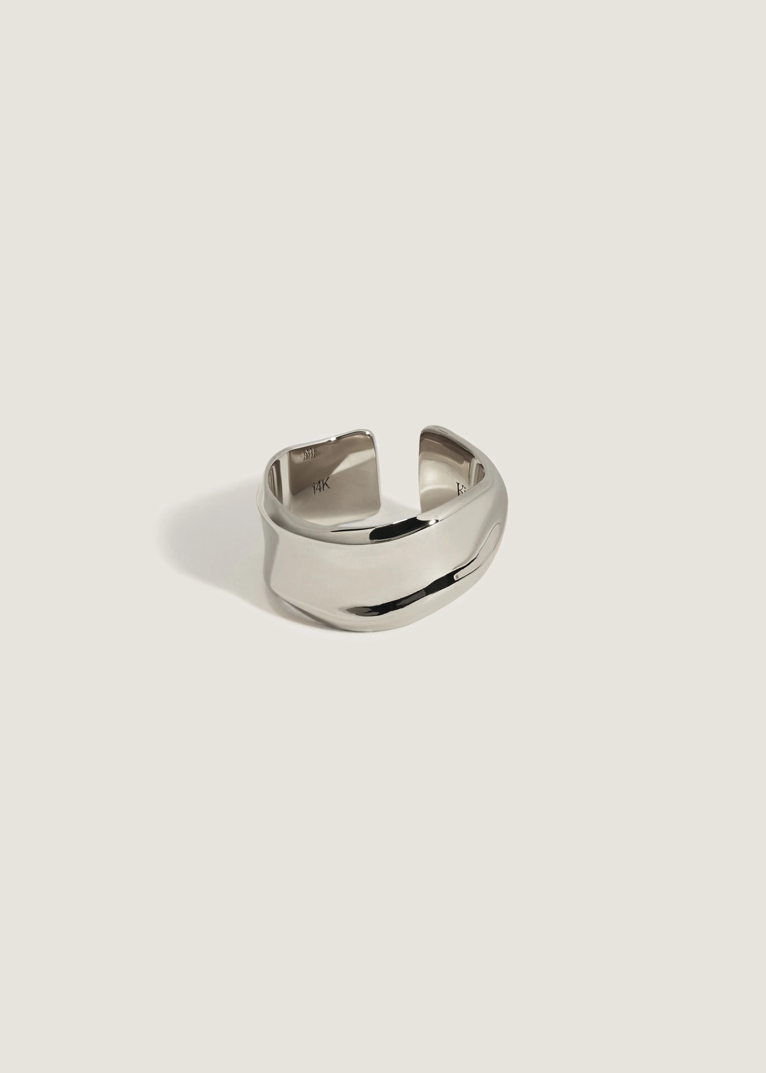 Kinn - Celia Ear Cuff/Ring Silver