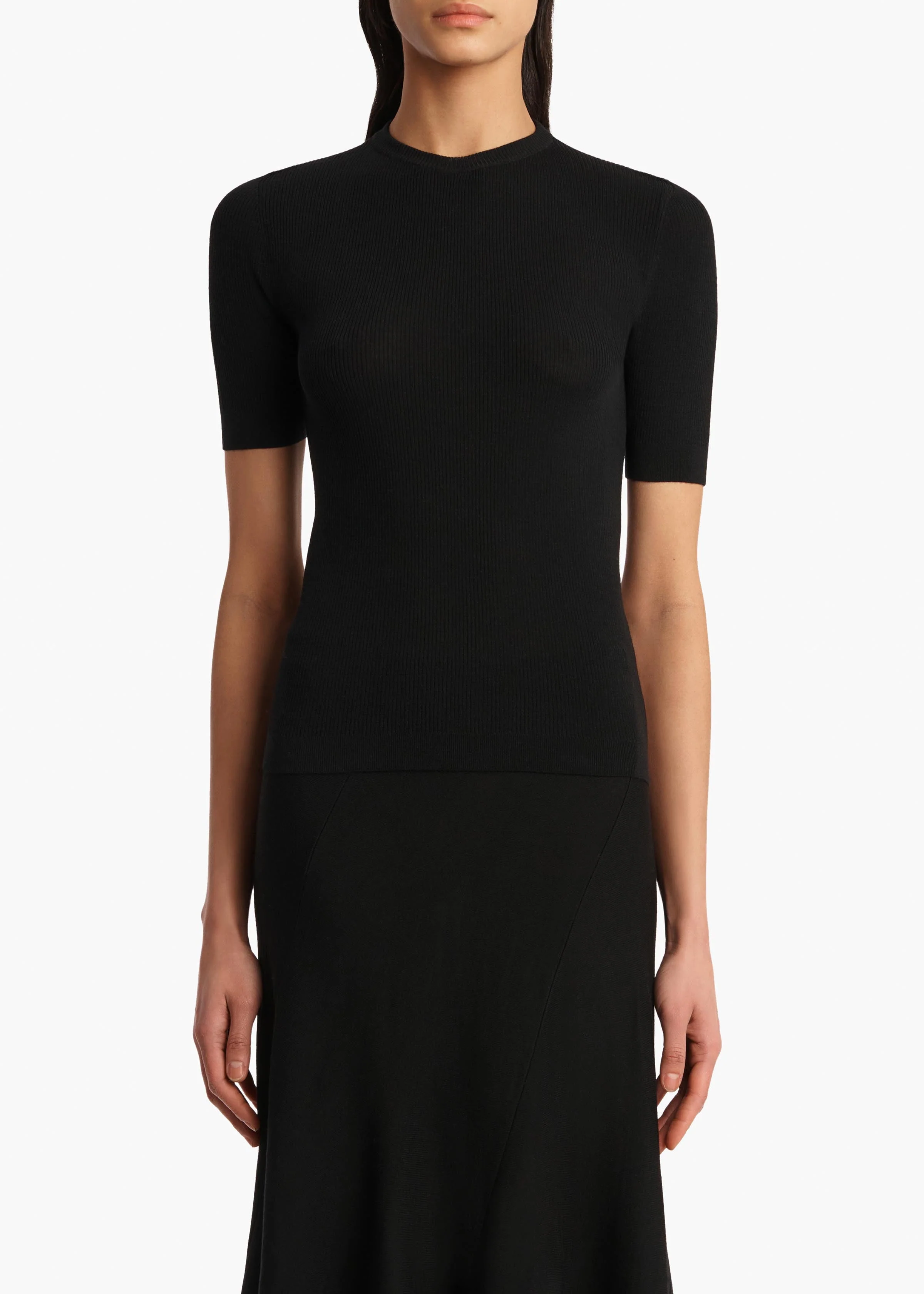 Khaite - Celina Top in Black - Image 3