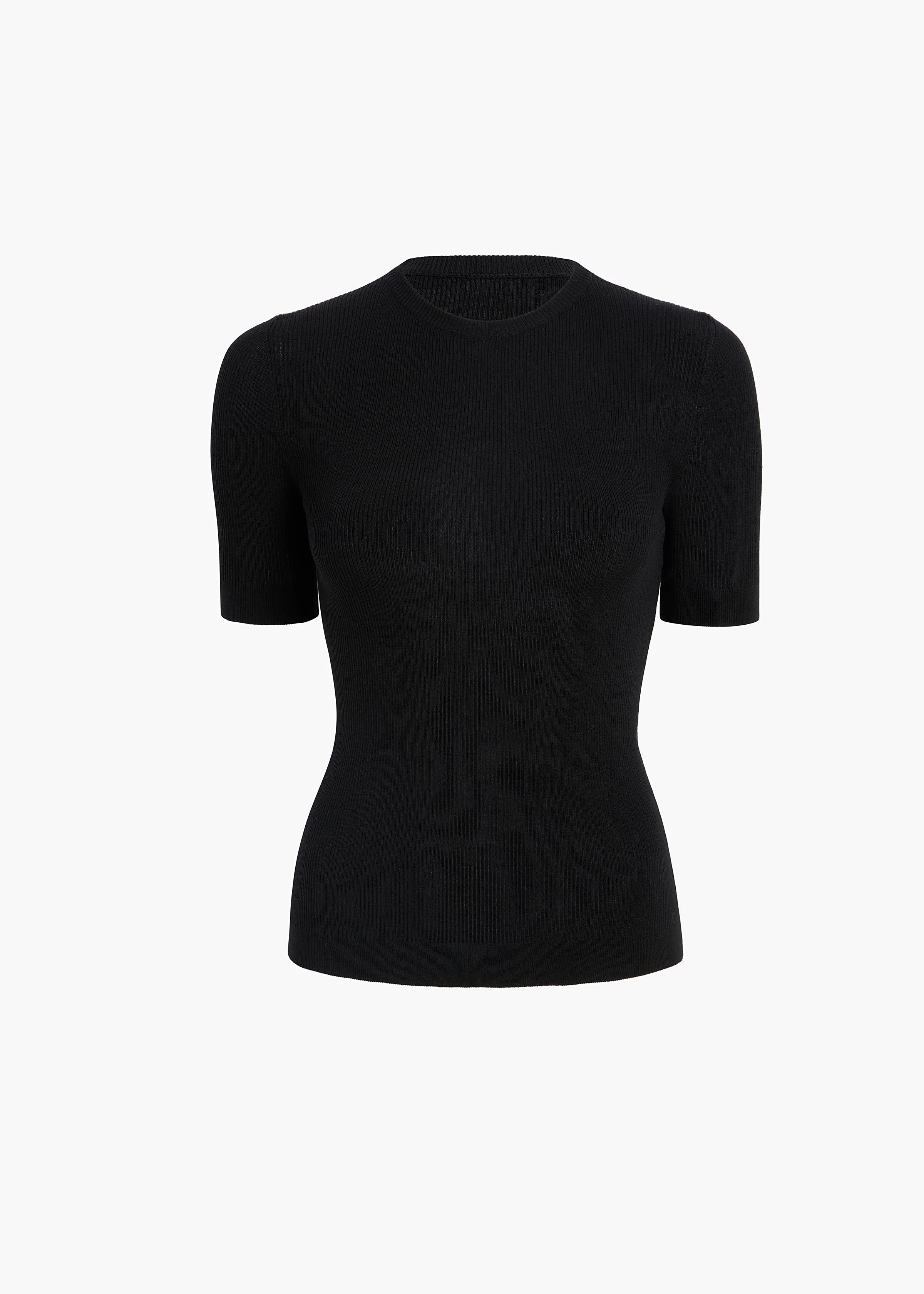 Khaite - Celina Top in Black - Image 8