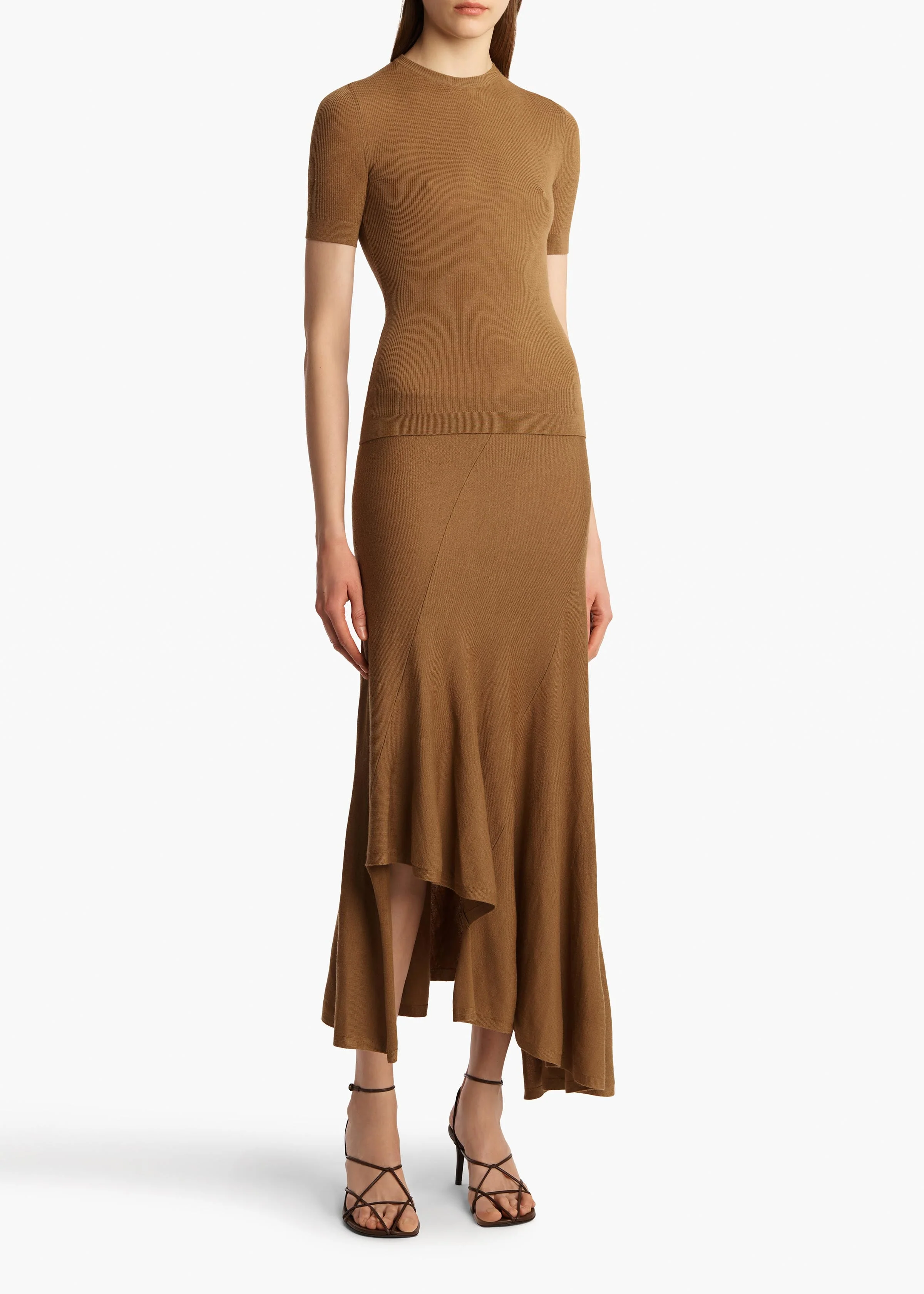Khaite - Celina Top in Maple - Image 9