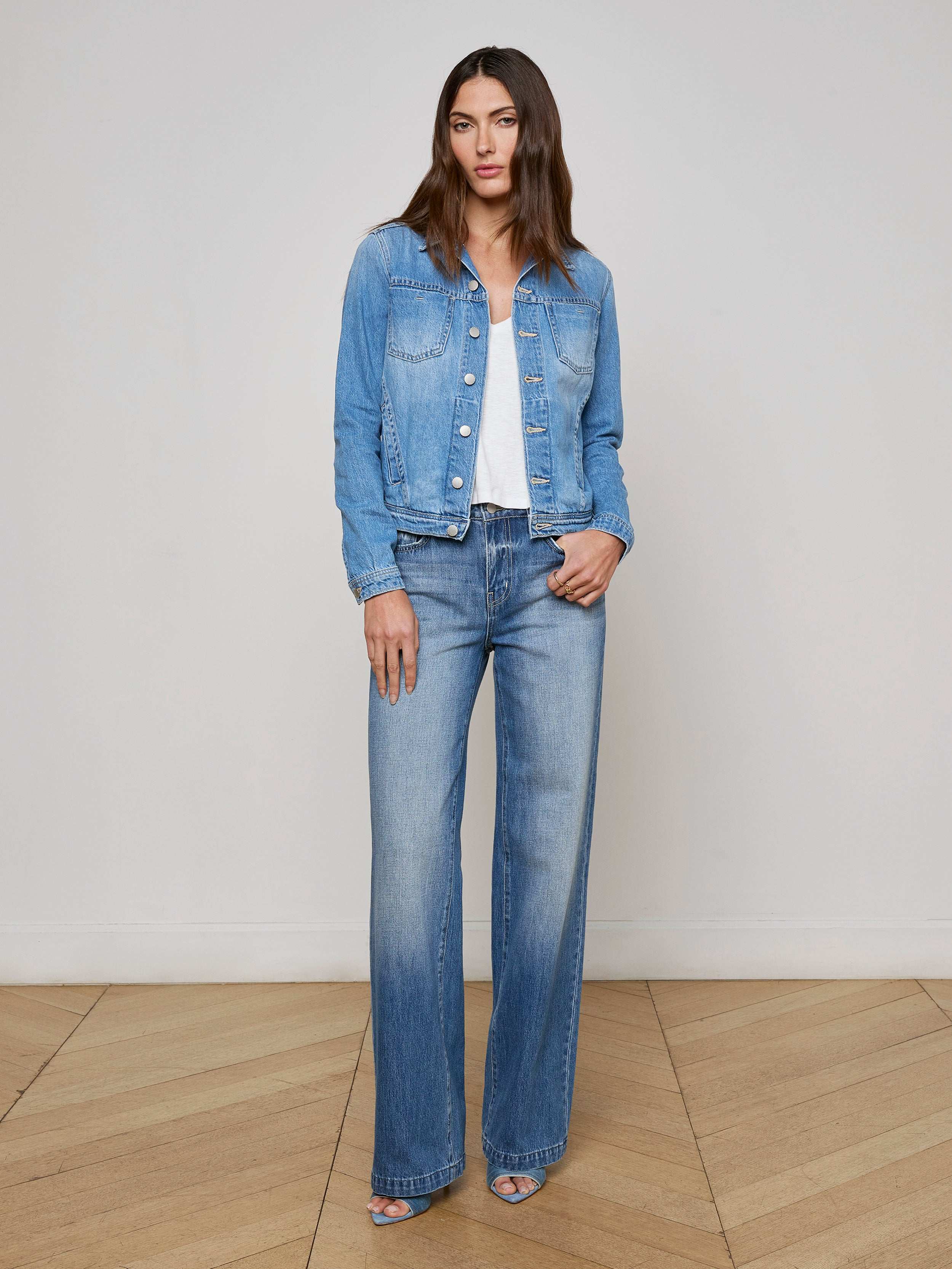 L'AGENCE - Celine Jean Jacket - Image 10