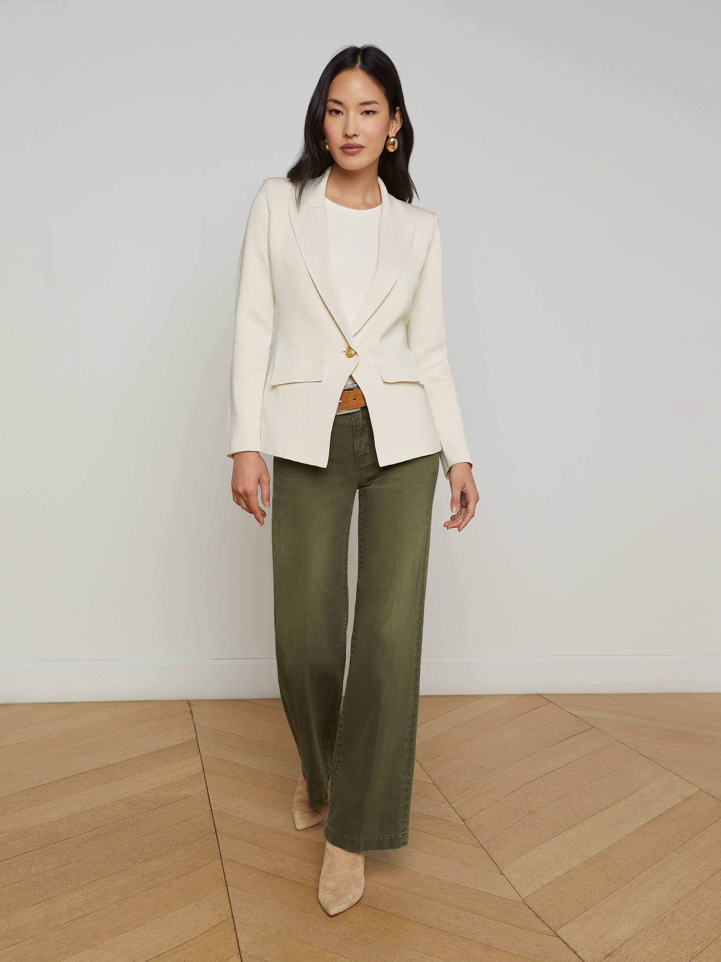 L'AGENCE - Chamberlain Knit Blazer - Image 10