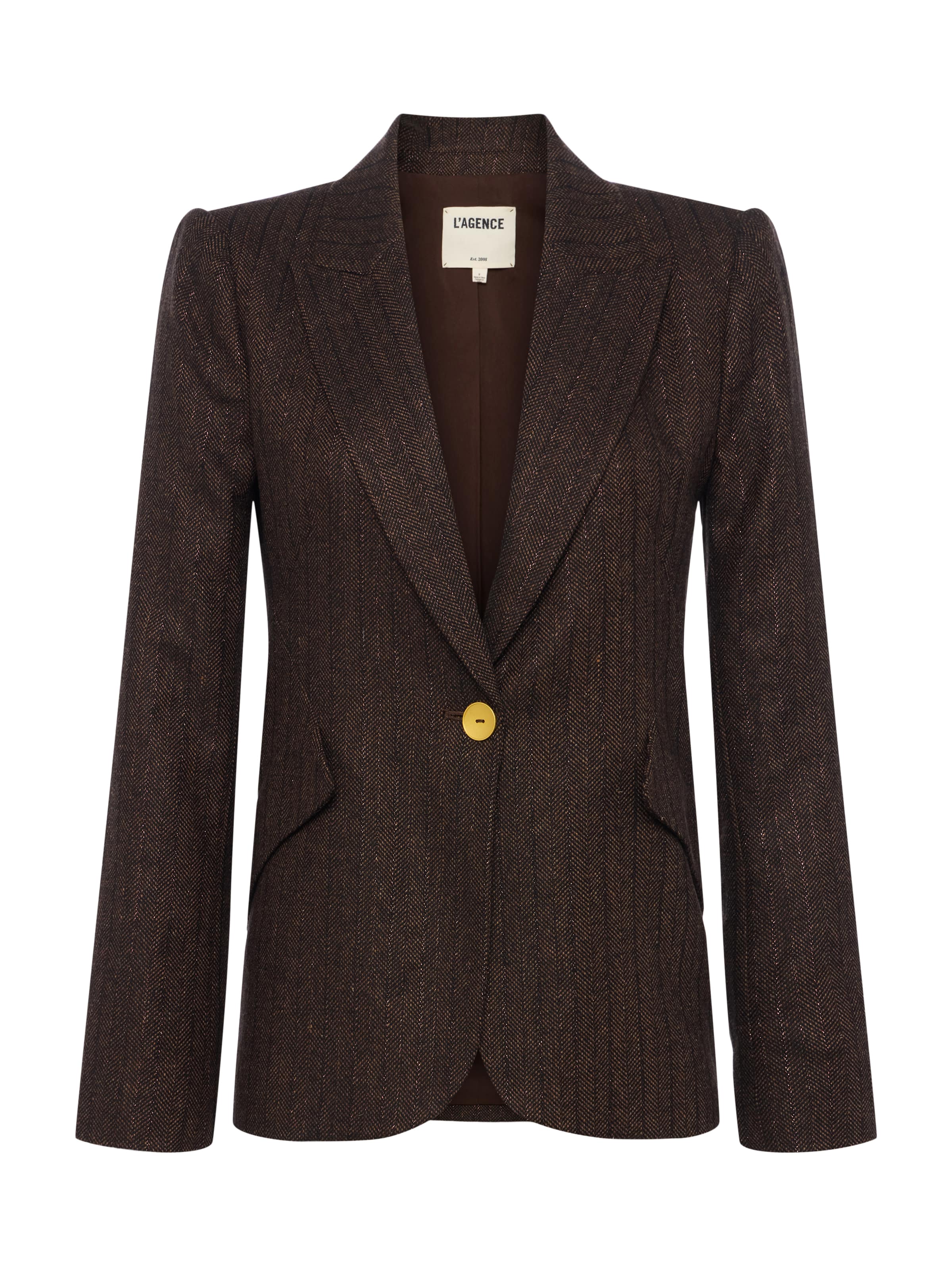 L'AGENCE - Chamberlain Pinstriped Blazer - Image 7