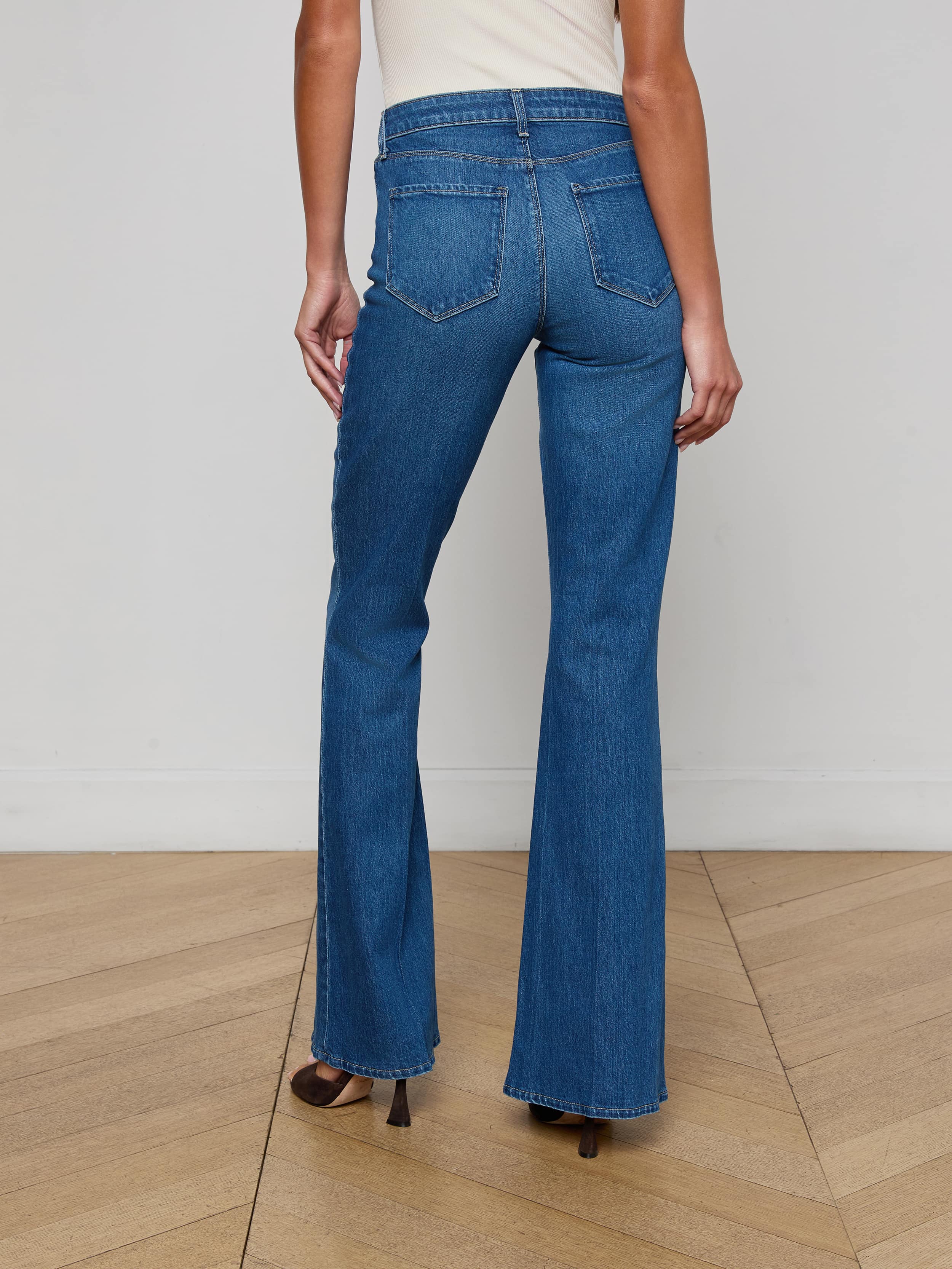 L'AGENCE - Charis Lace - Up Jean - Image 12