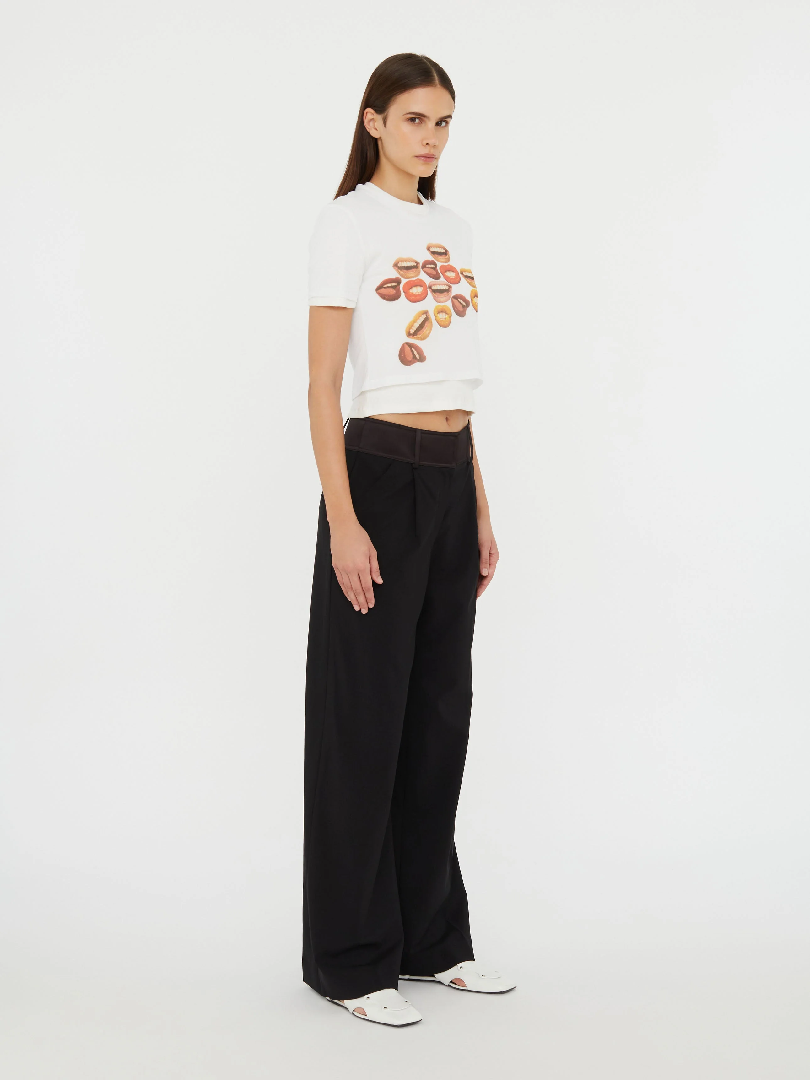 Christopher Esber - Chatter Sheer Overlay Tee - Image 3
