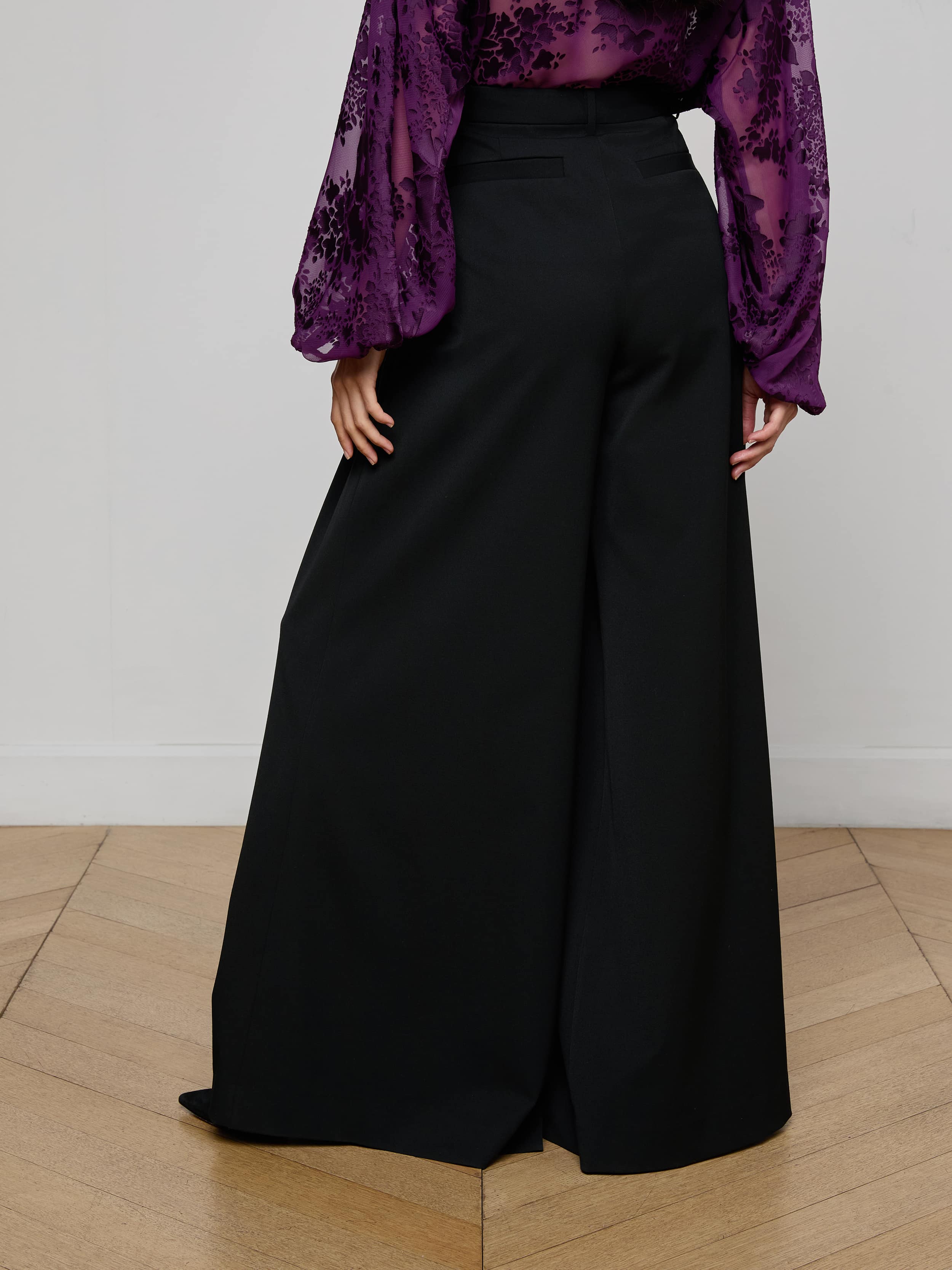 L'AGENCE - Chelsy Wide - Leg Pant - Image 5