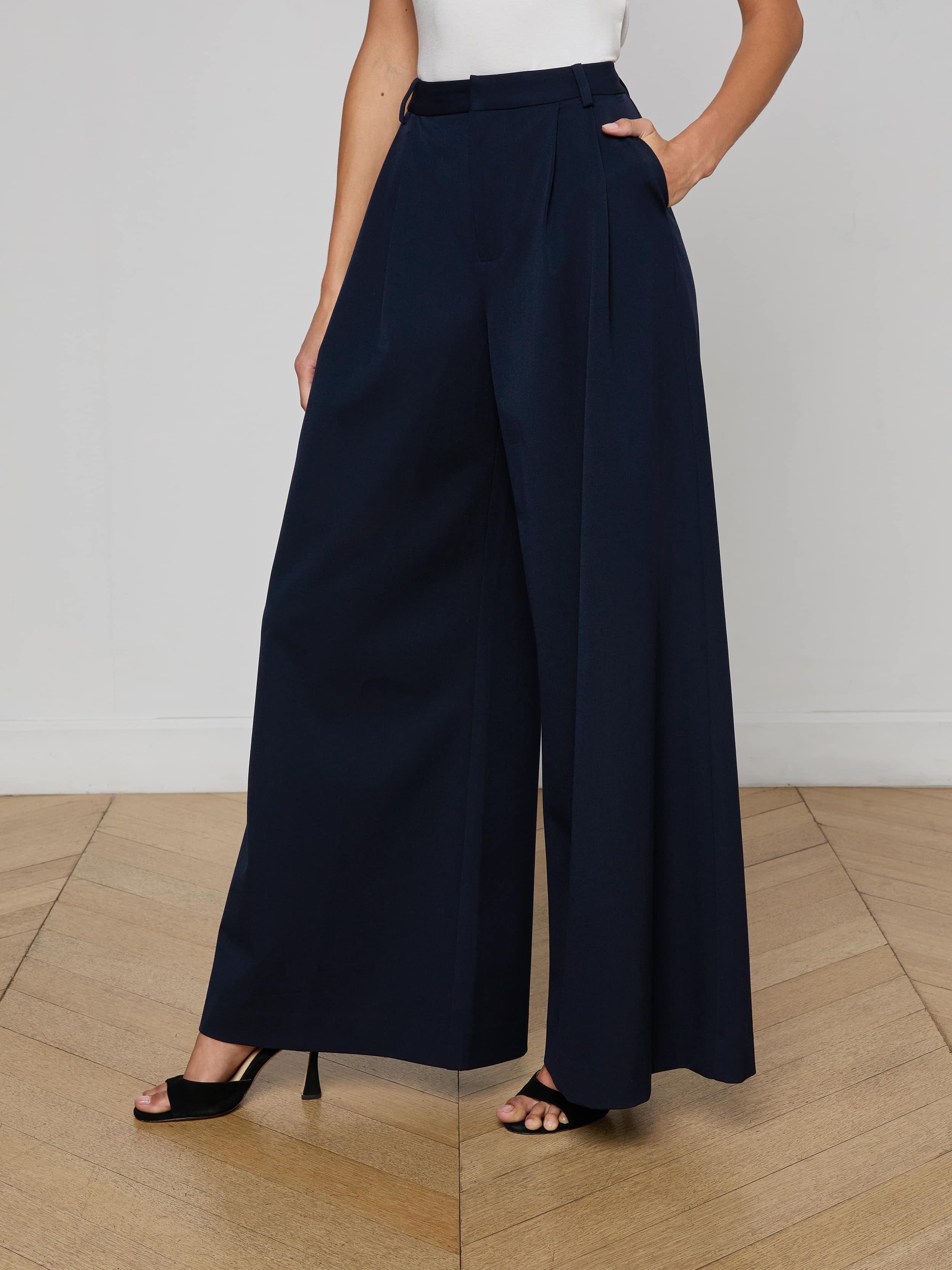 L'AGENCE - Chelsy Wide - Leg Pant - Image 8