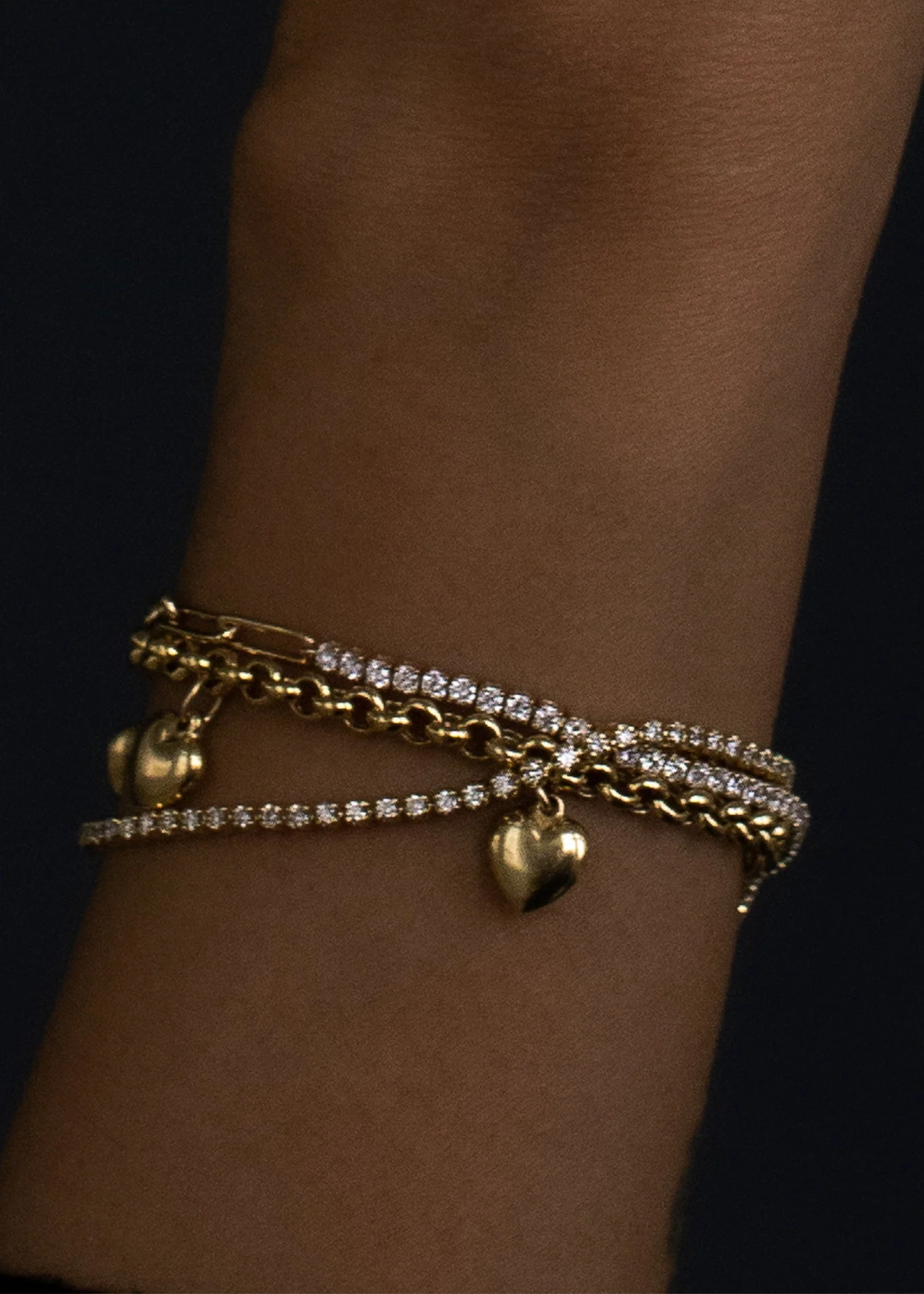 Kinn - Chemistry Heart Charm Bracelet - Image 3
