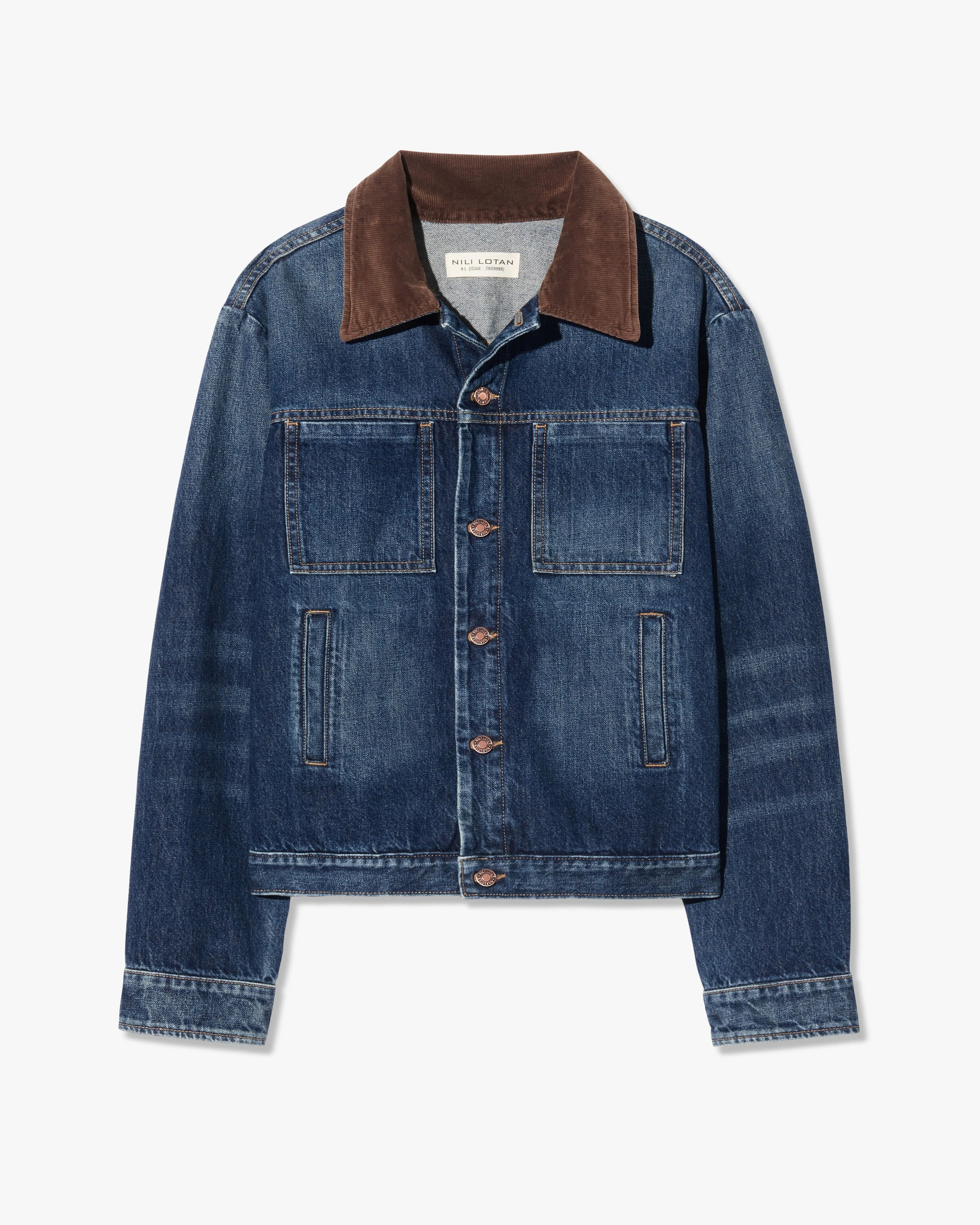 Nili Lotan - CHESTER DENIM JACKET