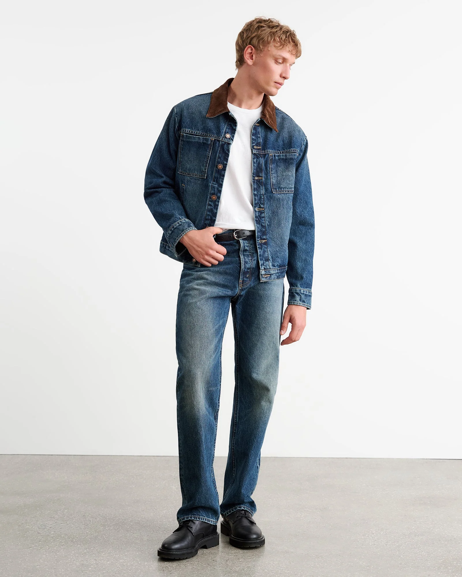 Nili Lotan - CHESTER DENIM JACKET - Image 4