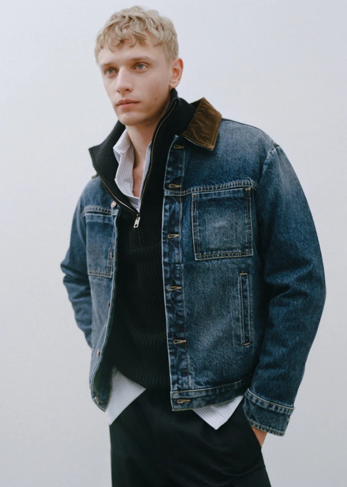 Nili Lotan - CHESTER DENIM JACKET - Image 6