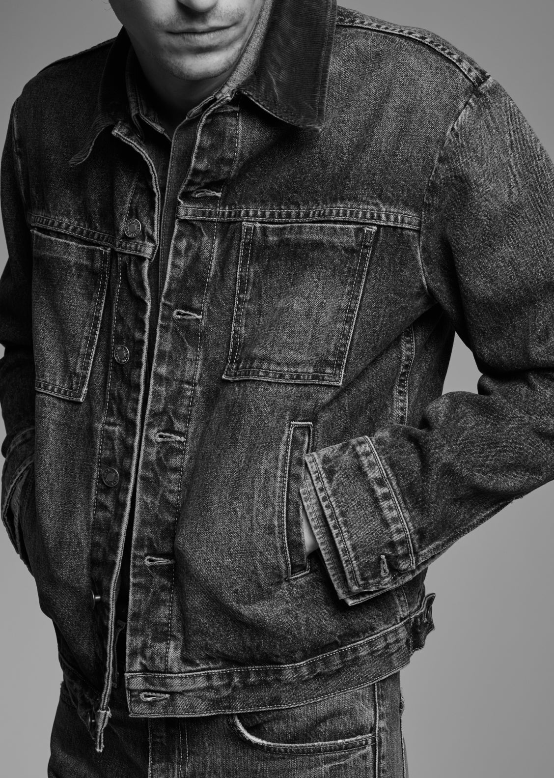 Nili Lotan - CHESTER DENIM JACKET - Image 7