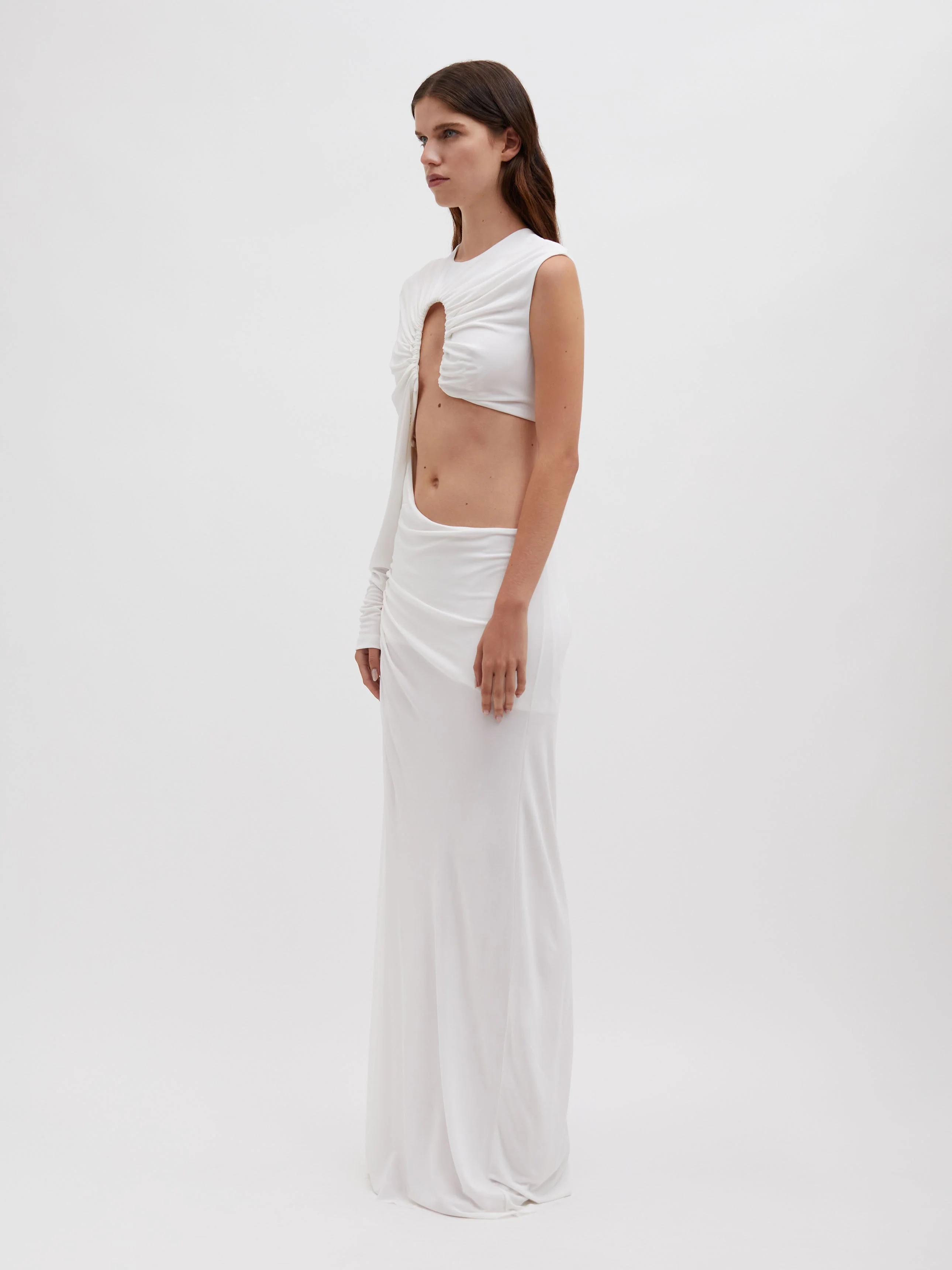 Christopher Esber - Chicane One Sleeve Dress - Image 4