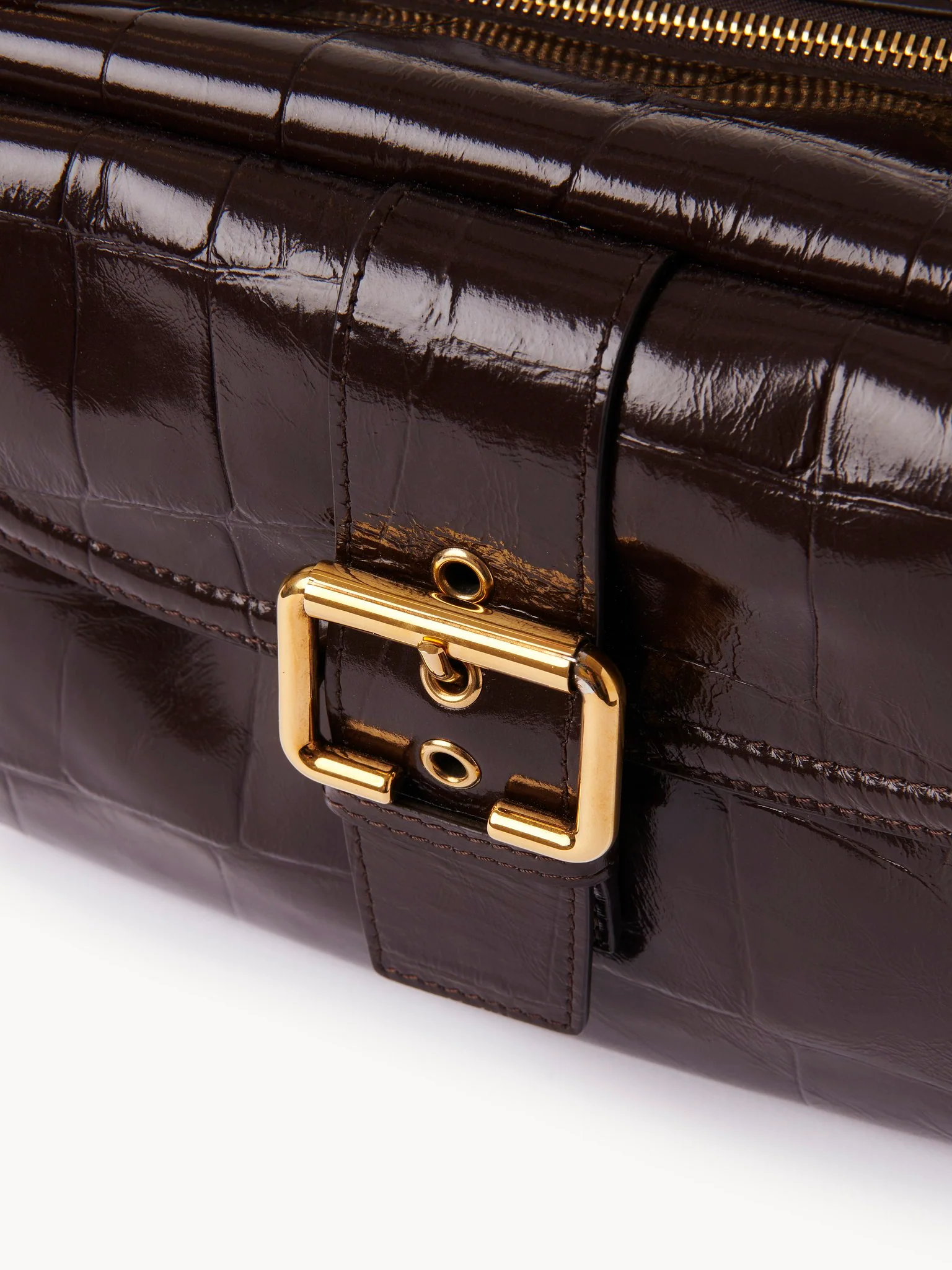 Chloé - Camera bag in croco-effect leather - Image 2
