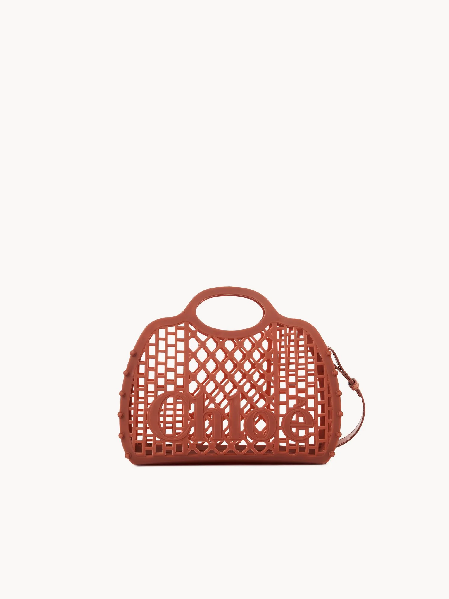 Chloé - Chloé Cage tote bag in jelly