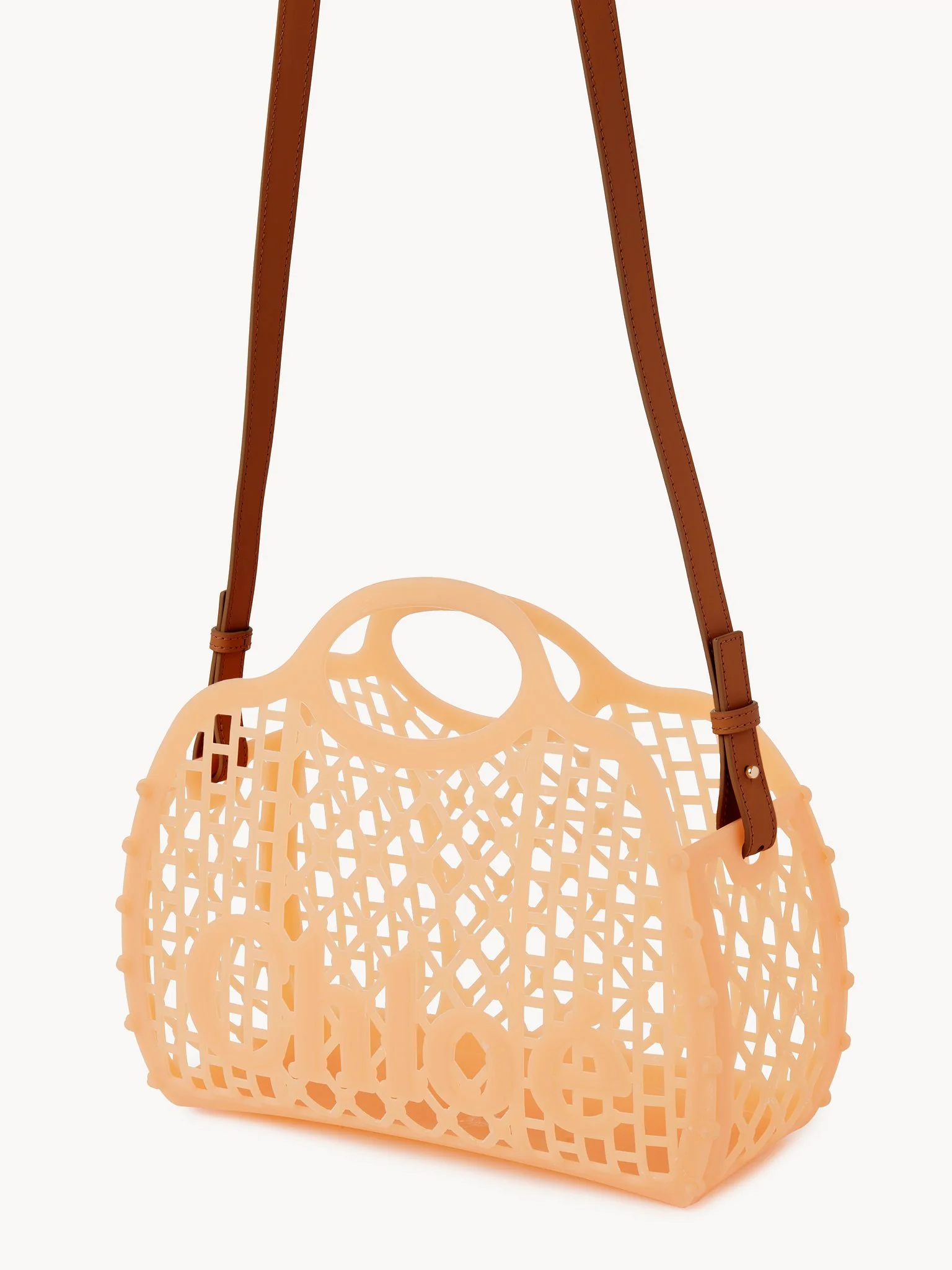 Chloé - Chloé Cage tote bag in jelly - Image 5