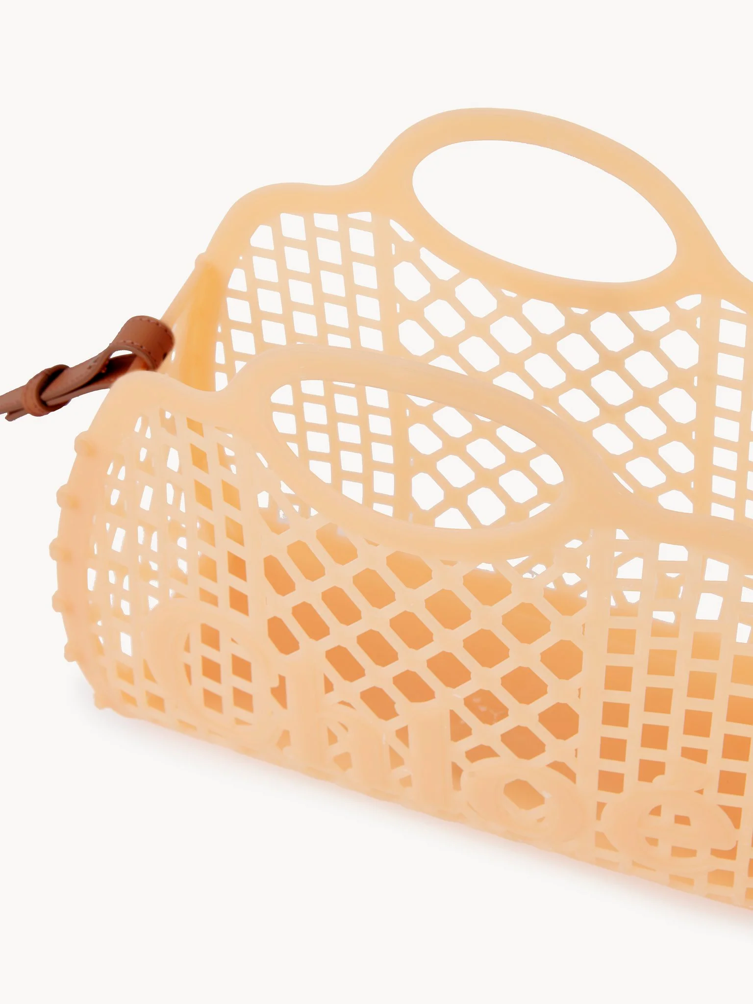 Chloé - Chloé Cage tote bag in jelly - Image 7