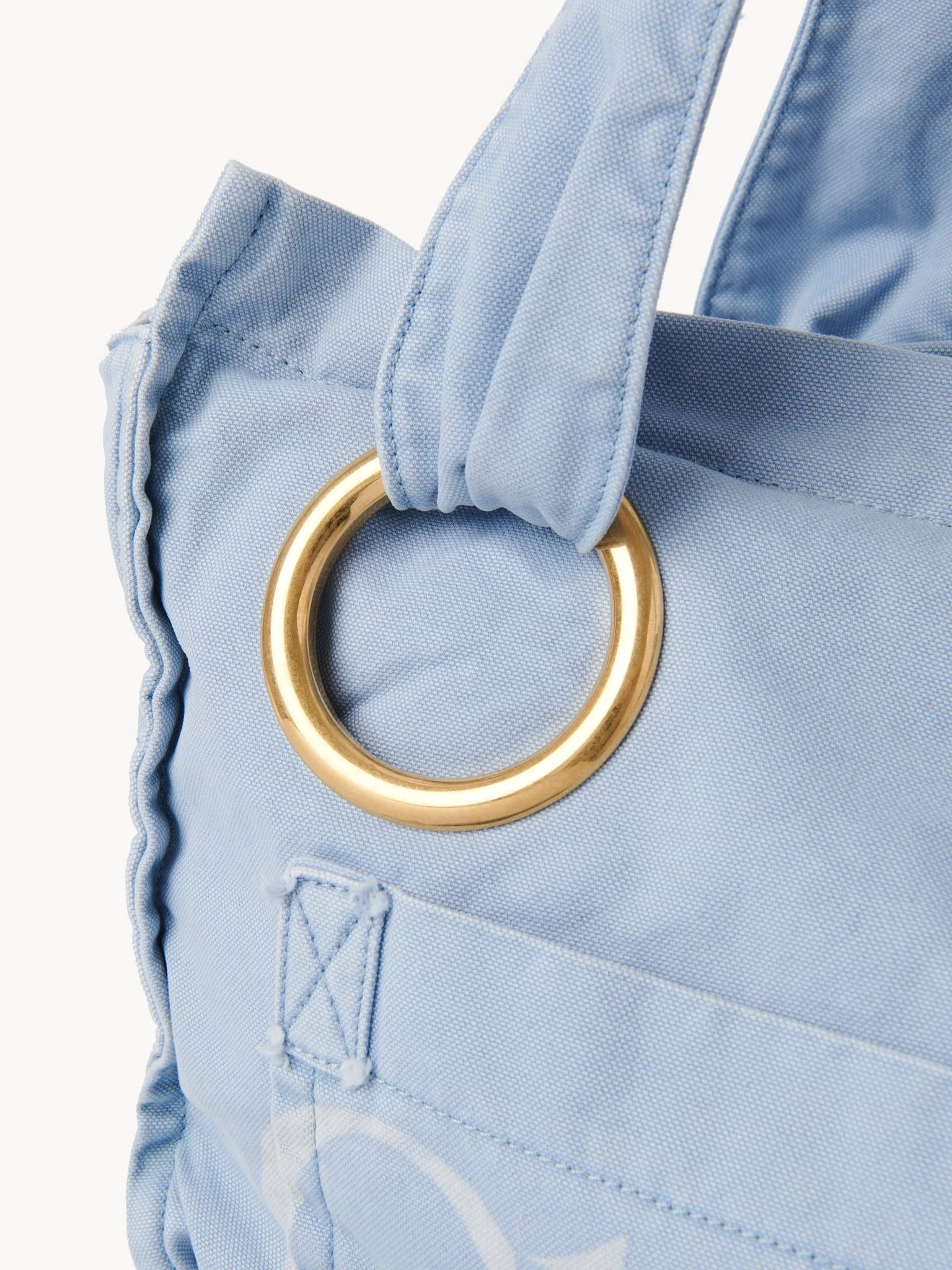 Chloé - Chloé Plage tote bag in cotton - Image 2