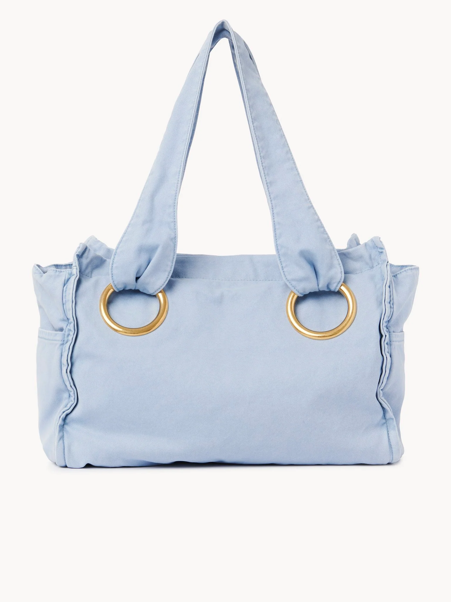 Chloé - Chloé Plage tote bag in cotton - Image 6