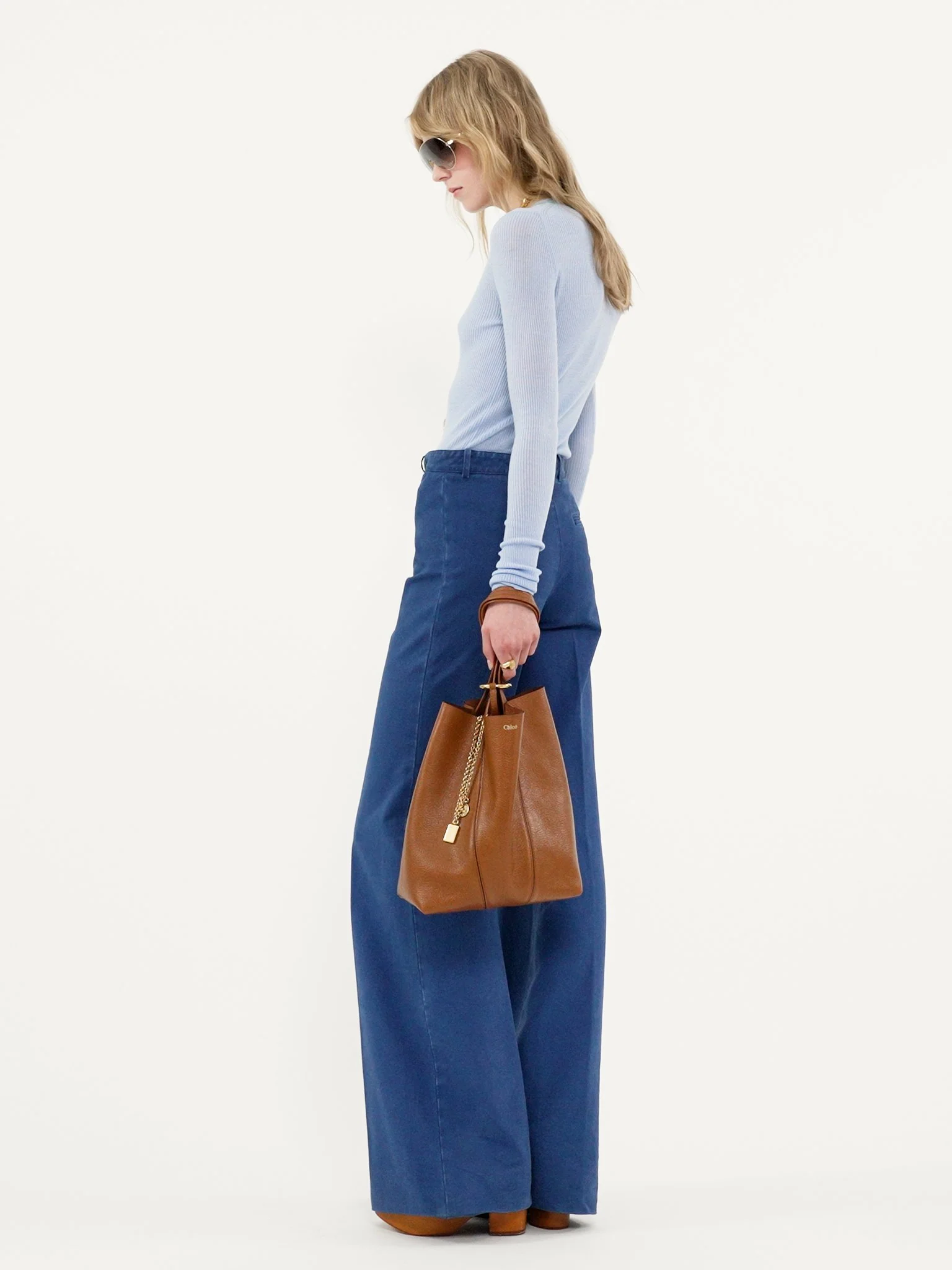 Chloé - Chloé Spin tote bag in grained leather - Image 6