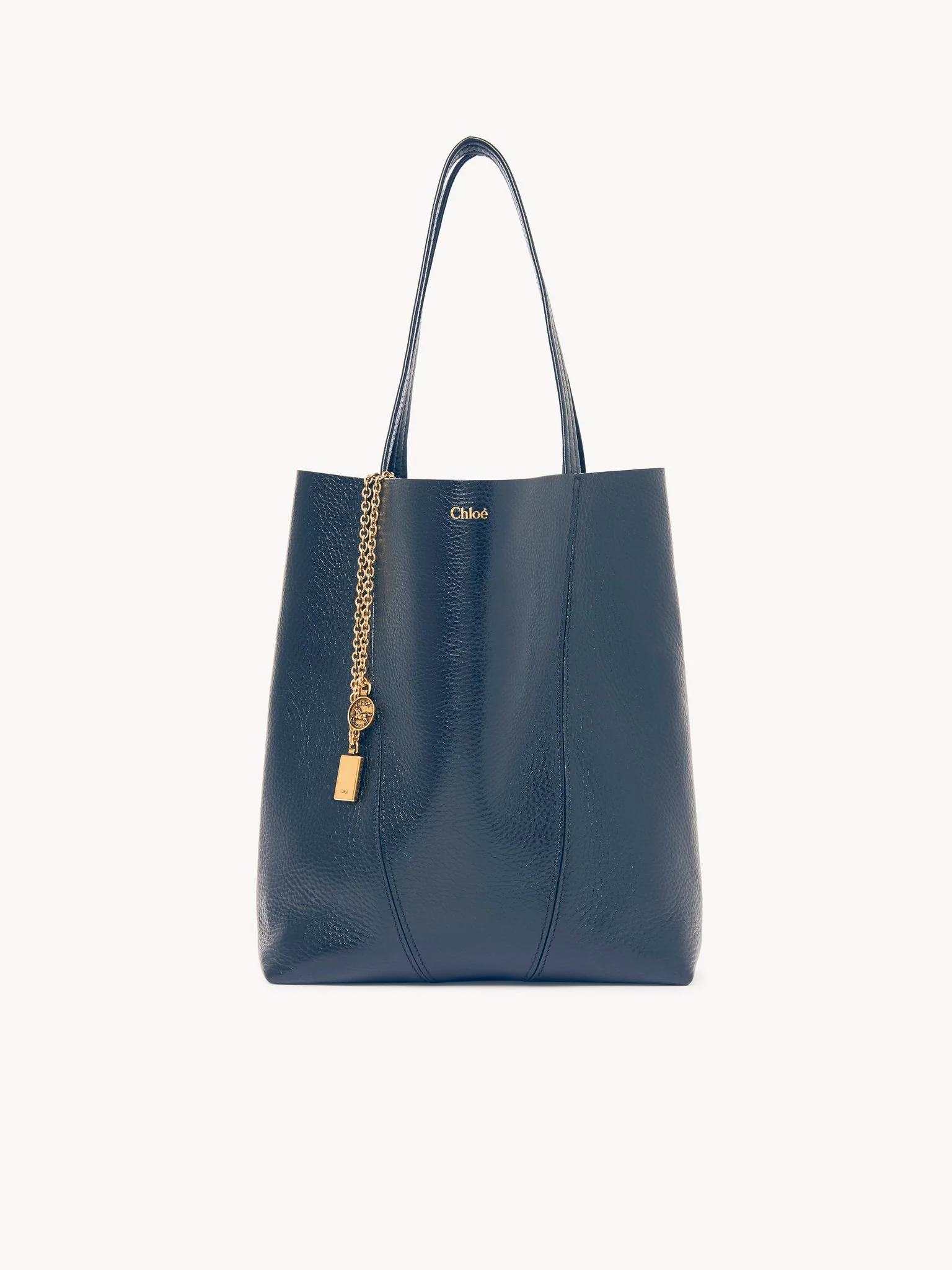 Chloé - Chloé Spin tote bag in grained leather