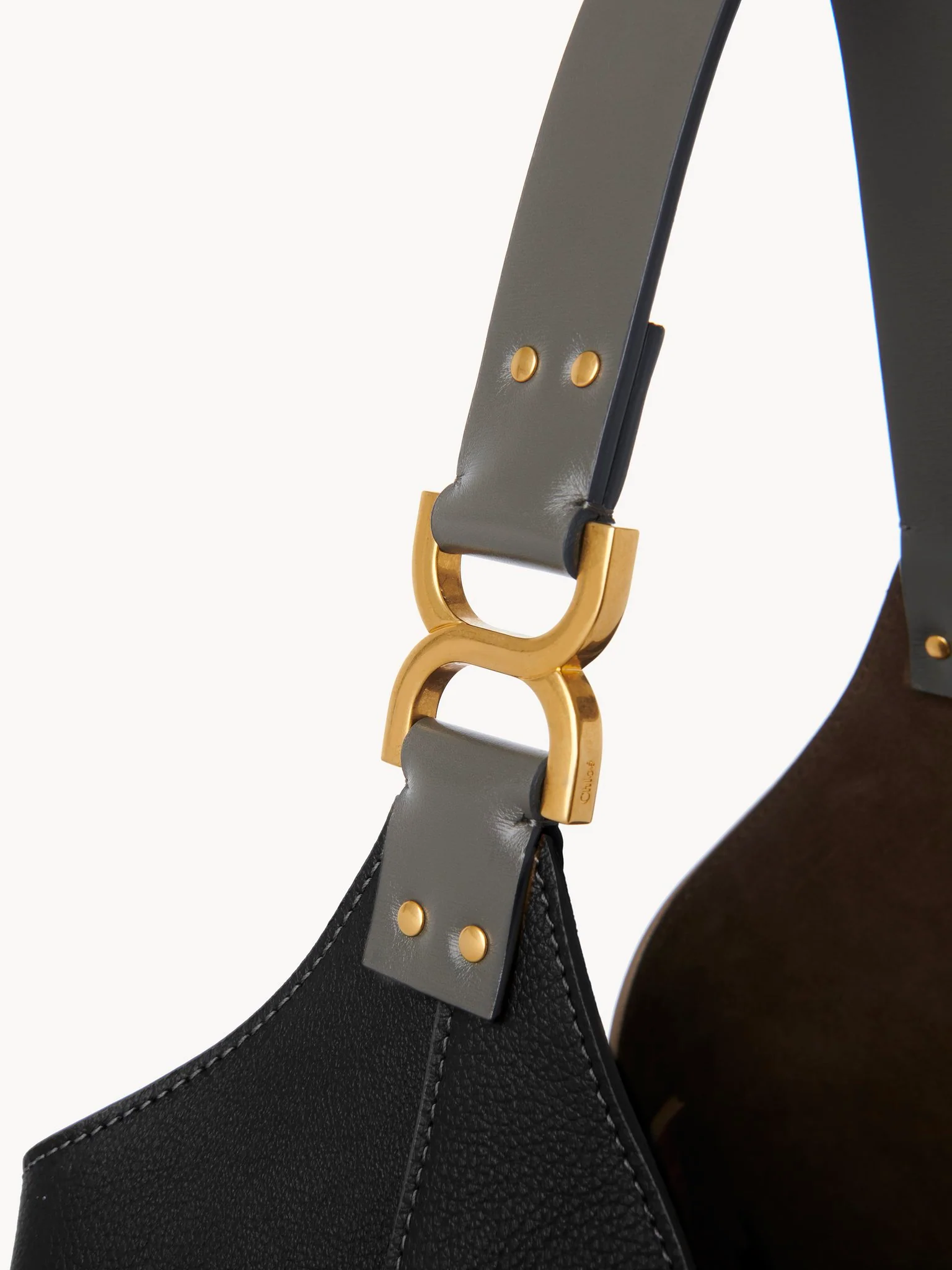 Chloé - Marcie hobo bag in grained leather - Image 2