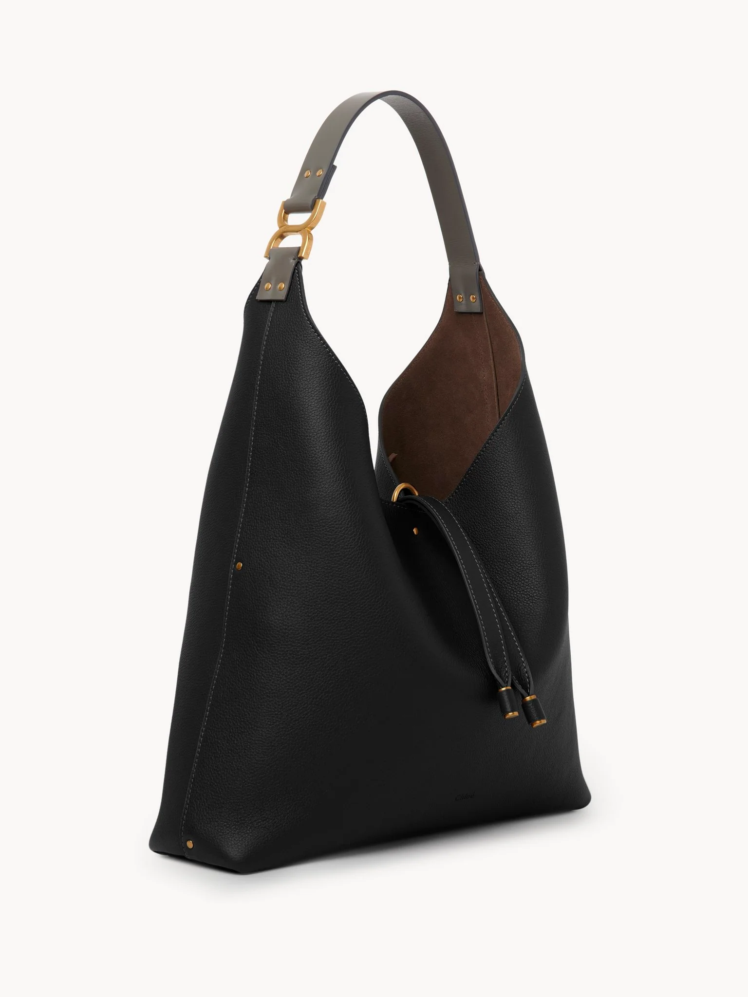 Chloé - Marcie hobo bag in grained leather - Image 5