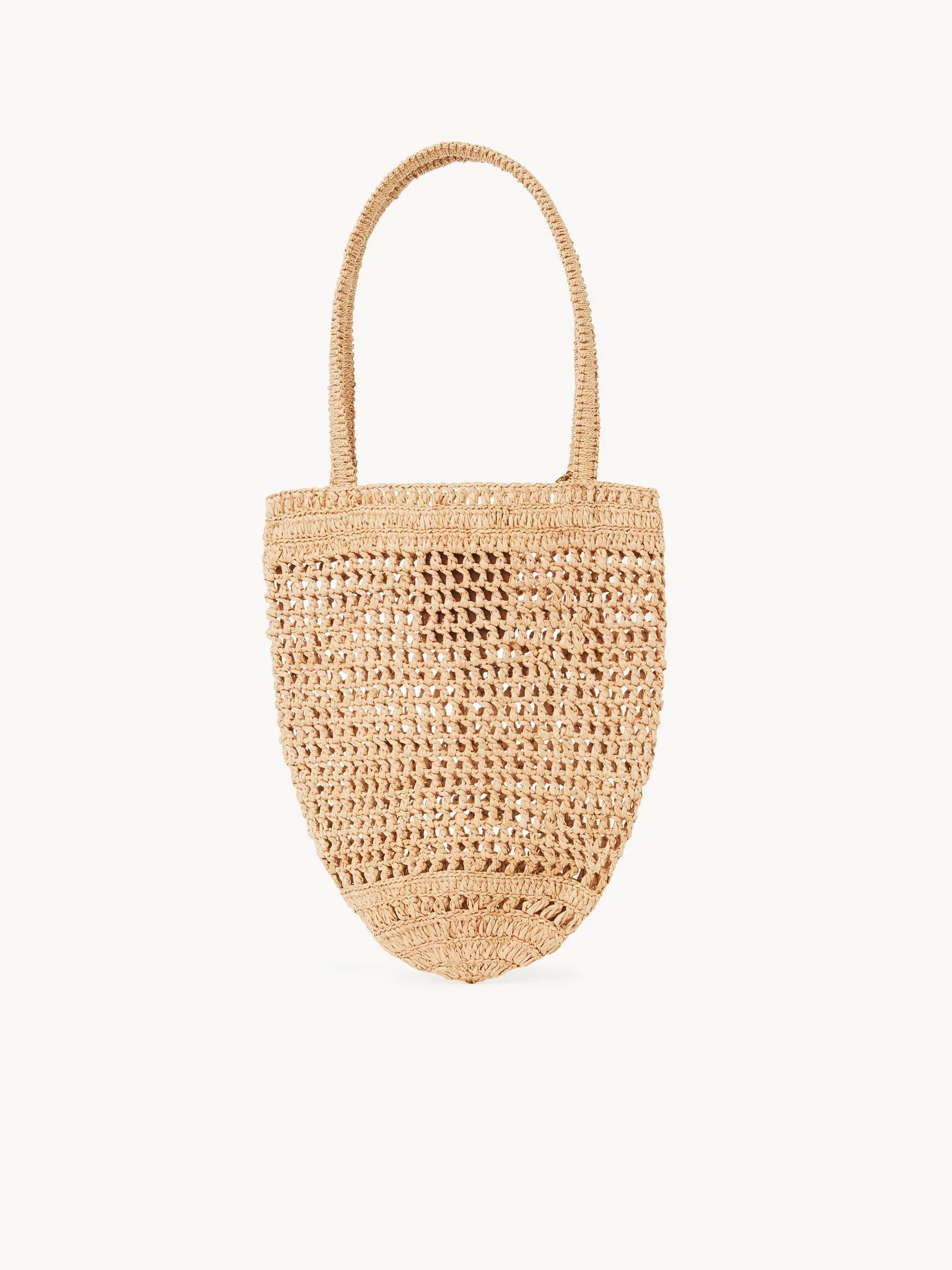 Chloé - Small Summer Banana tote bag in raffia - Image 5