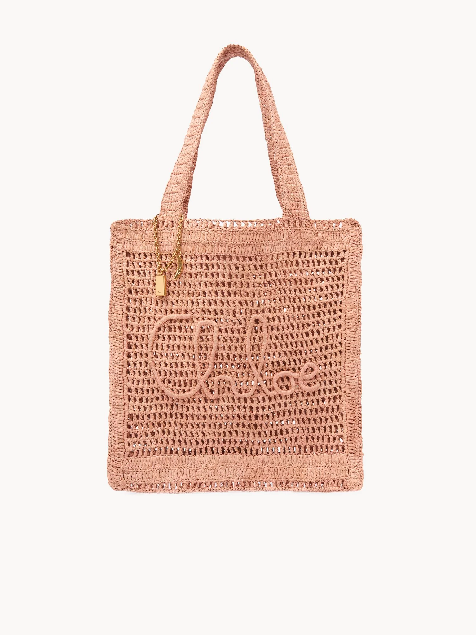 Chloé - Summer Banana tote bag in raffia