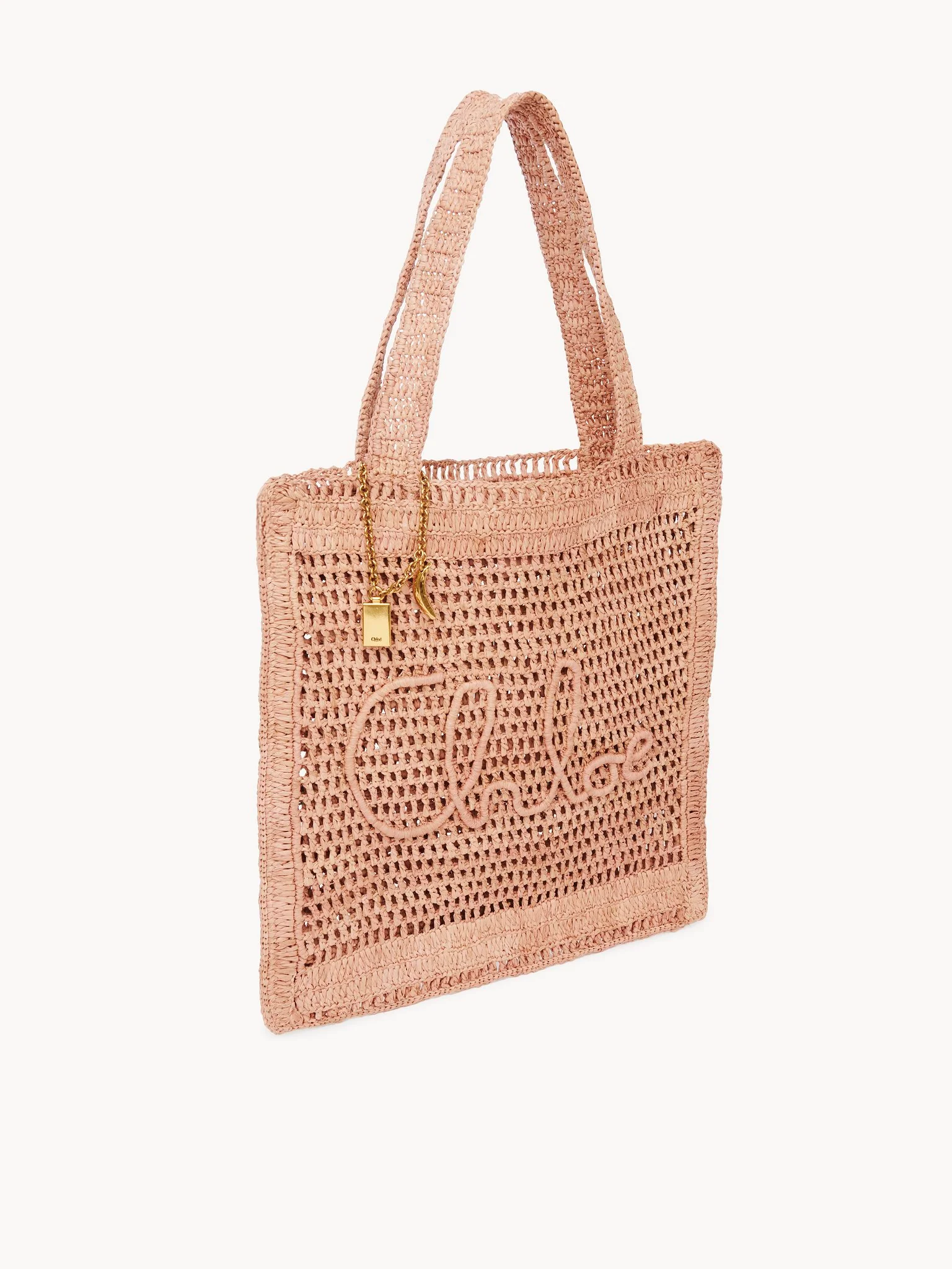 Chloé - Summer Banana tote bag in raffia - Image 5