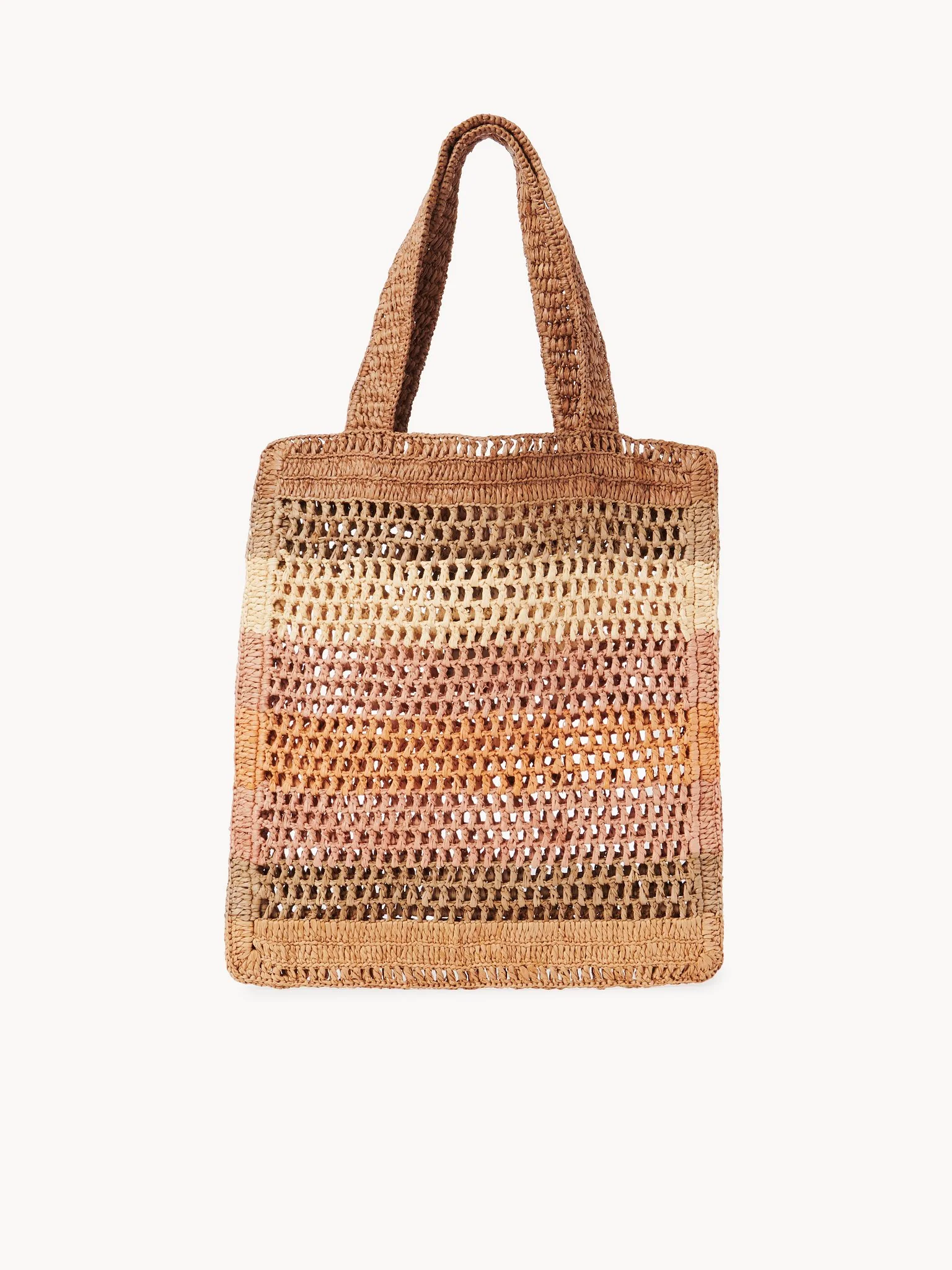 Chloé - Summer Banana tote bag in raffia - Image 7