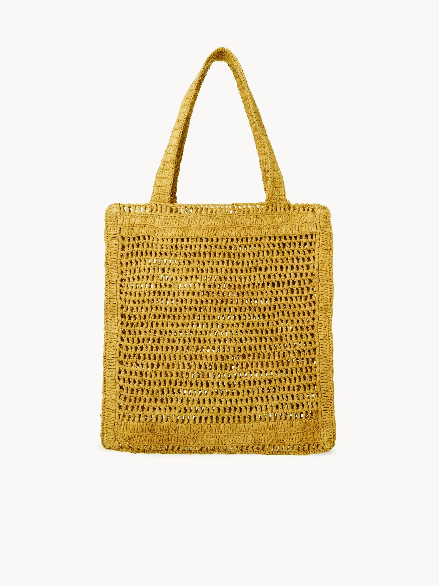 Chloé - Summer Banana tote bag in raffia - Image 5