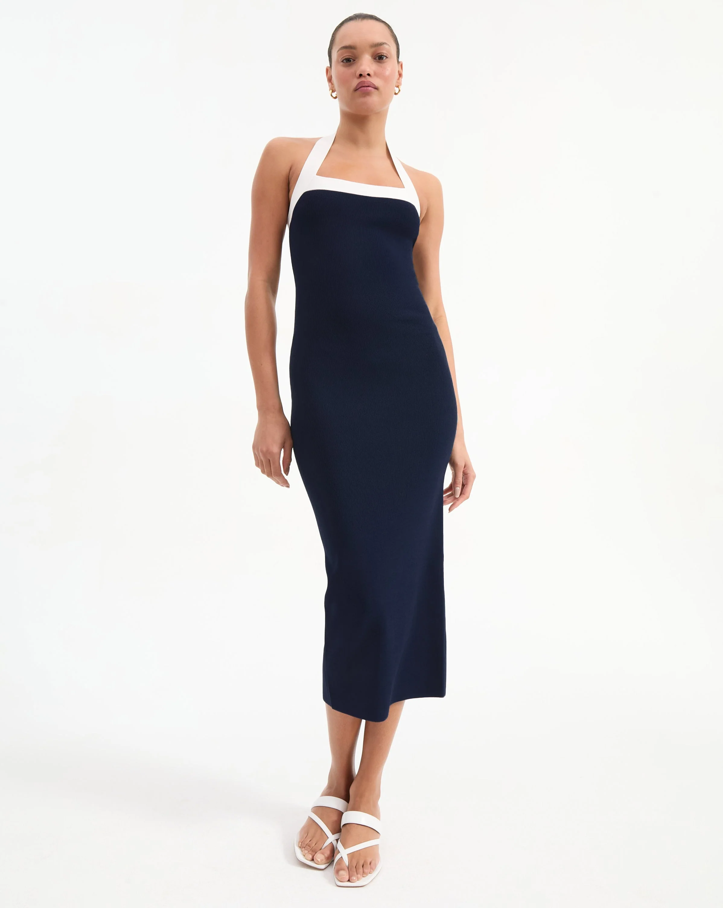 Veronica Beard - Christa Halter Neck Dress - Image 7