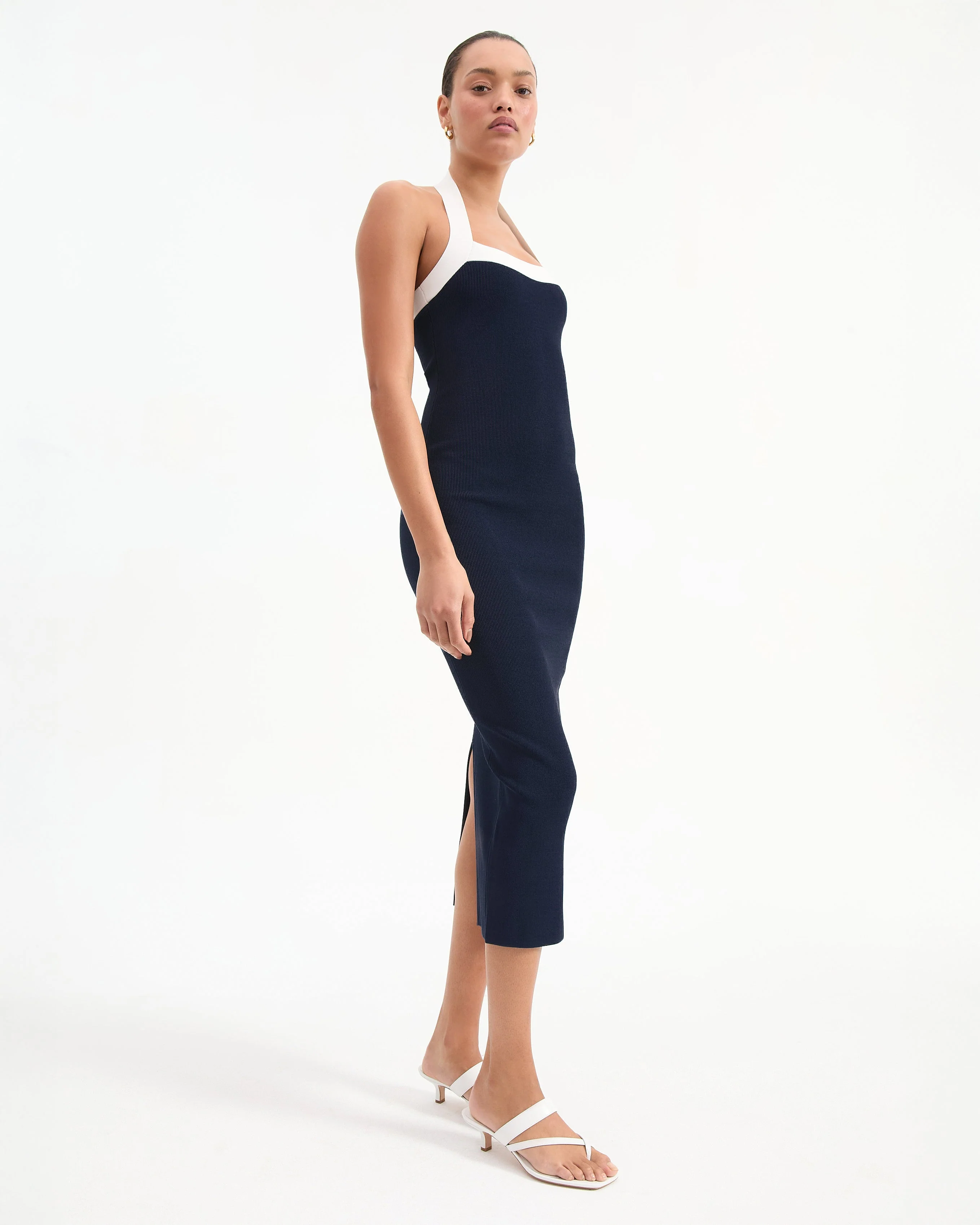 Veronica Beard - Christa Halter Neck Dress - Image 9