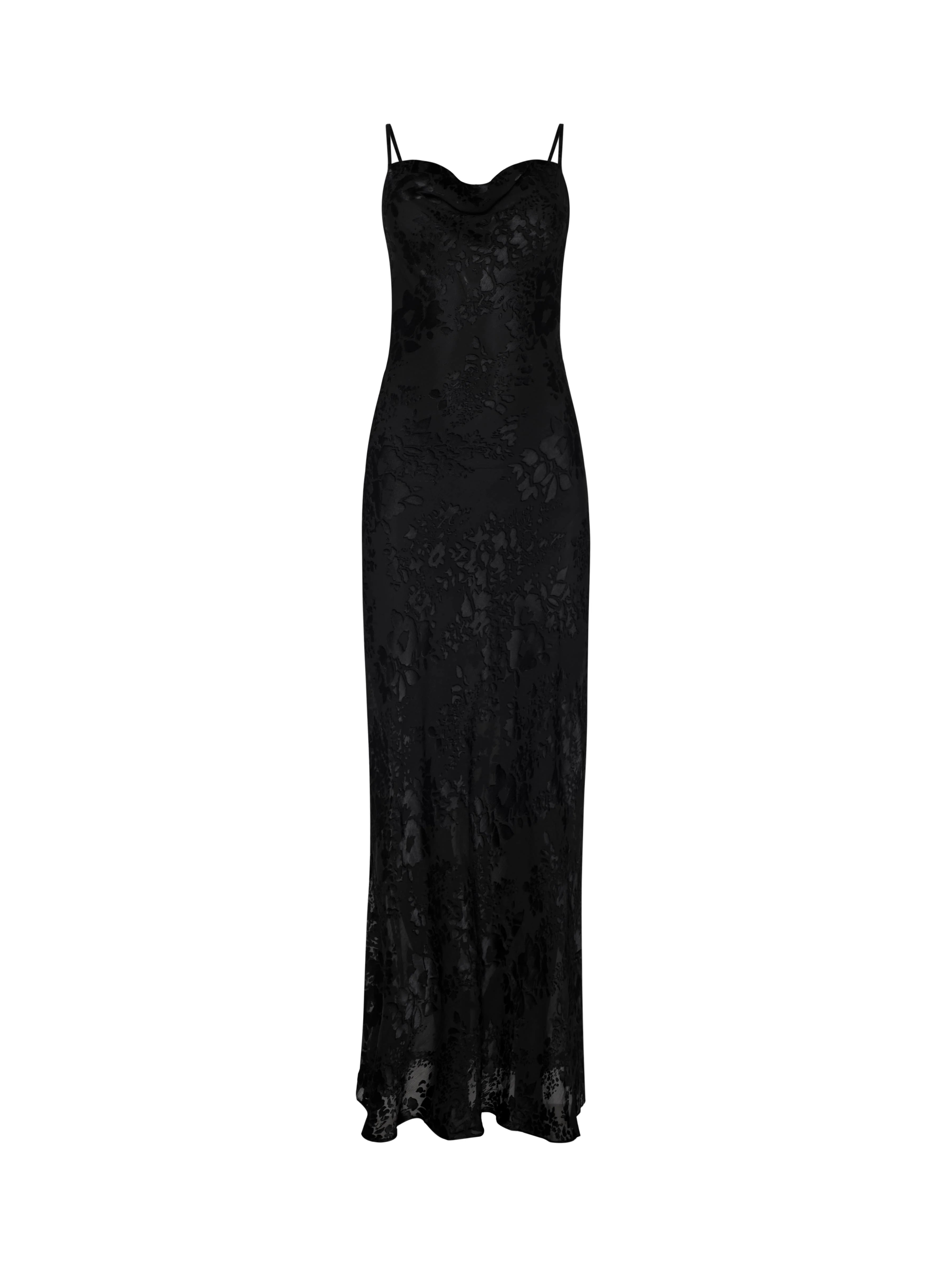 L'AGENCE - Christine Burnout Satin Dress - Image 5