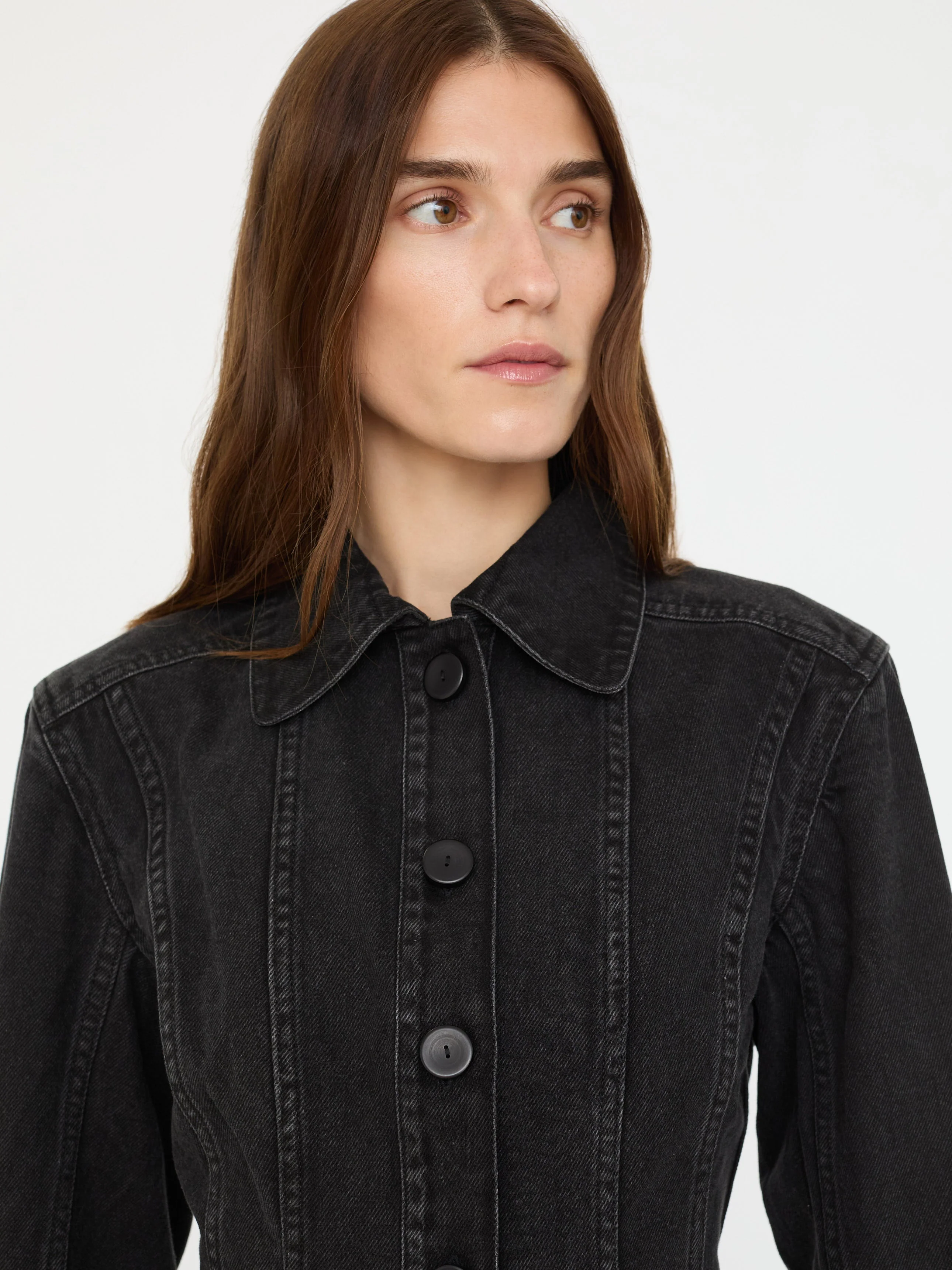 Christopher Esber - Cinched Denim Jacket - Image 2