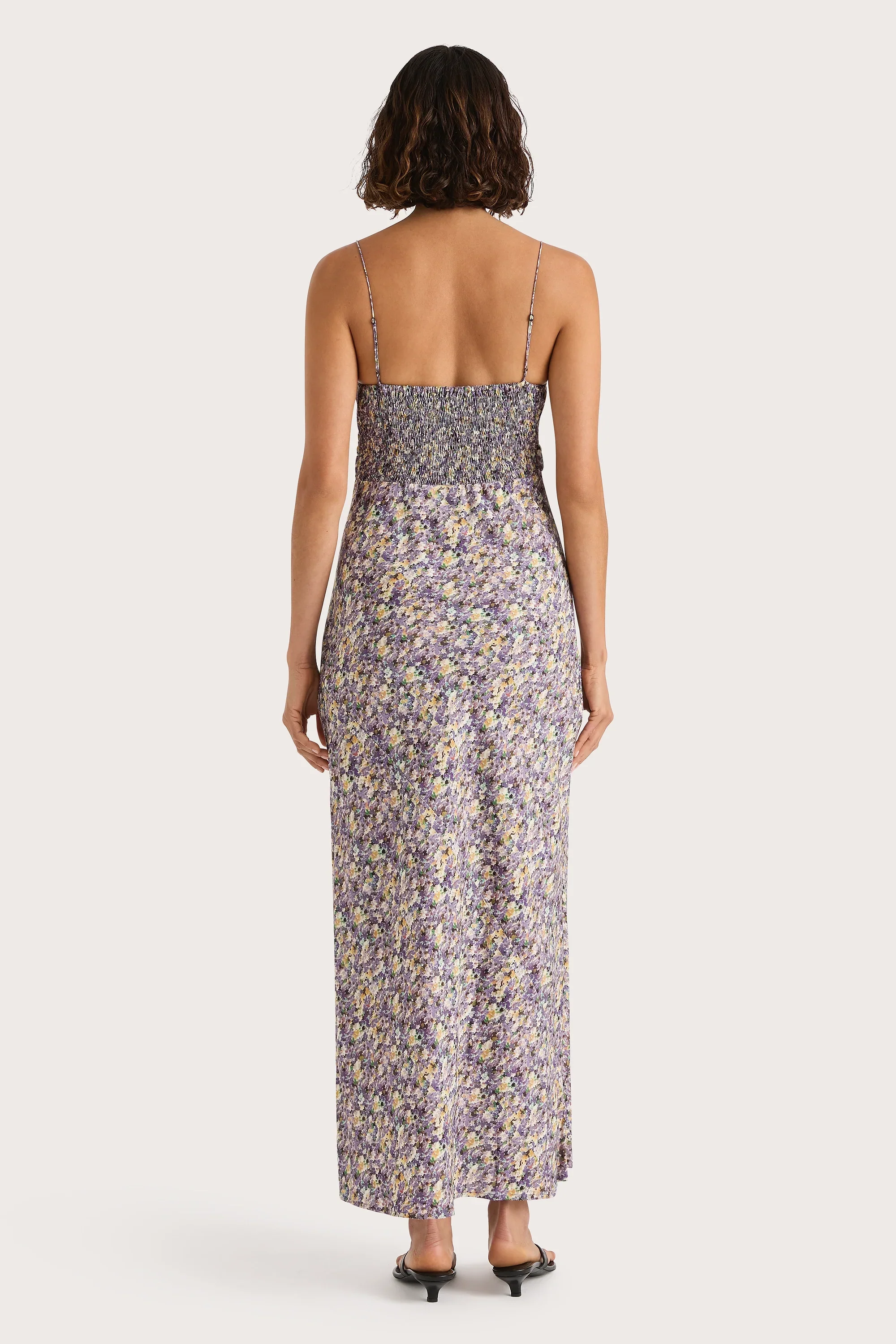 Faithfull - Clara Maxi Dress Valerie Floral Purple - Final Sale - Image 5