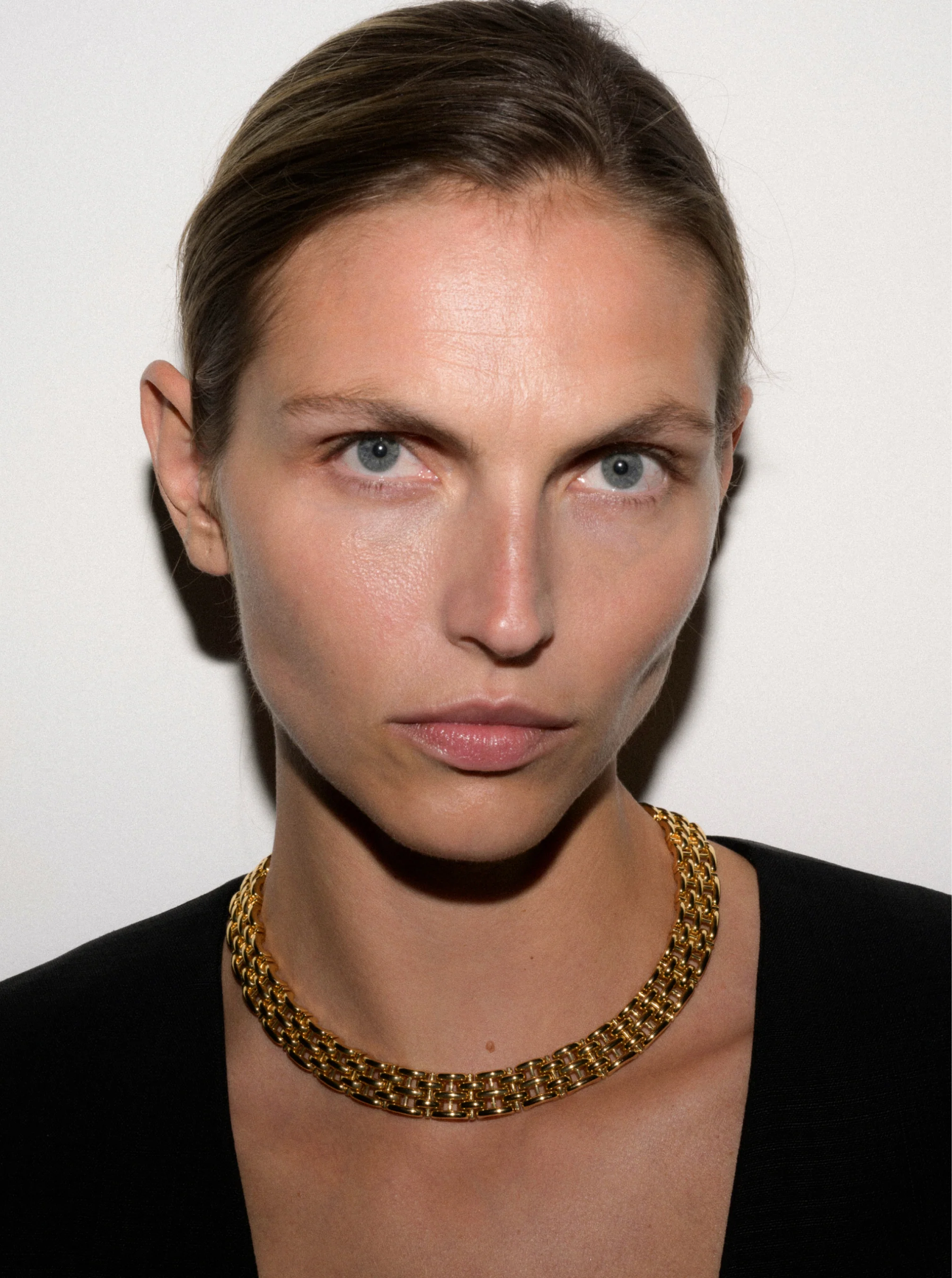 Dorsey - CLARETTE LINK NECKLACE, GOLD - Image 3
