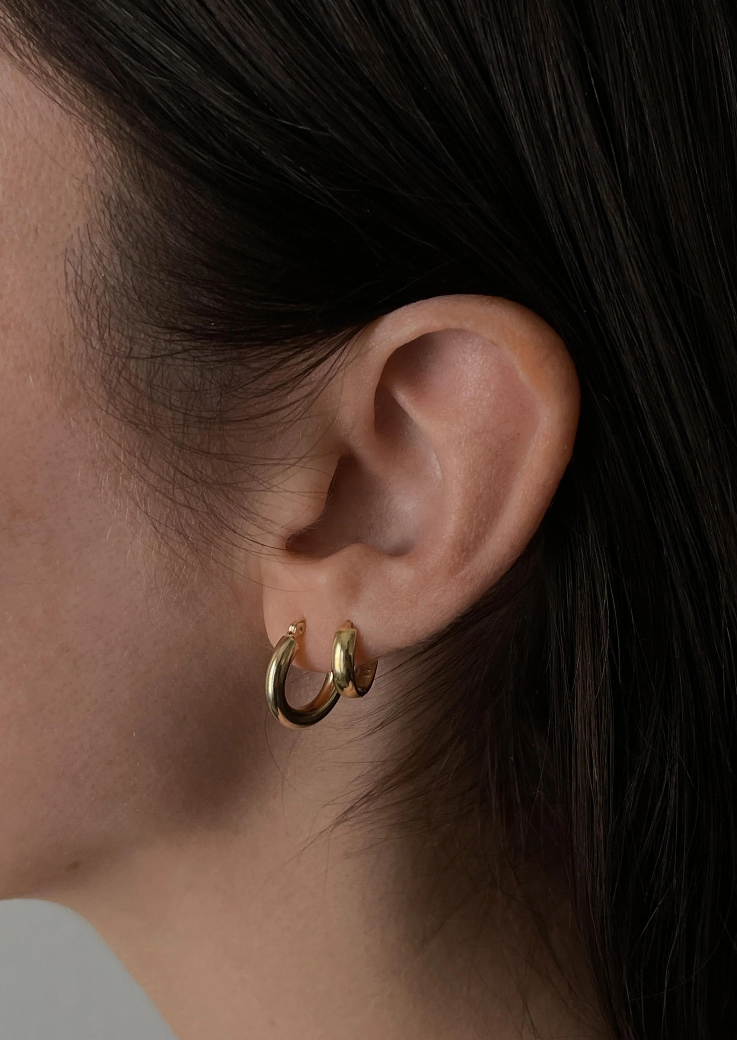 Kinn - Classic Hoop Earrings Extra Small - Image 6