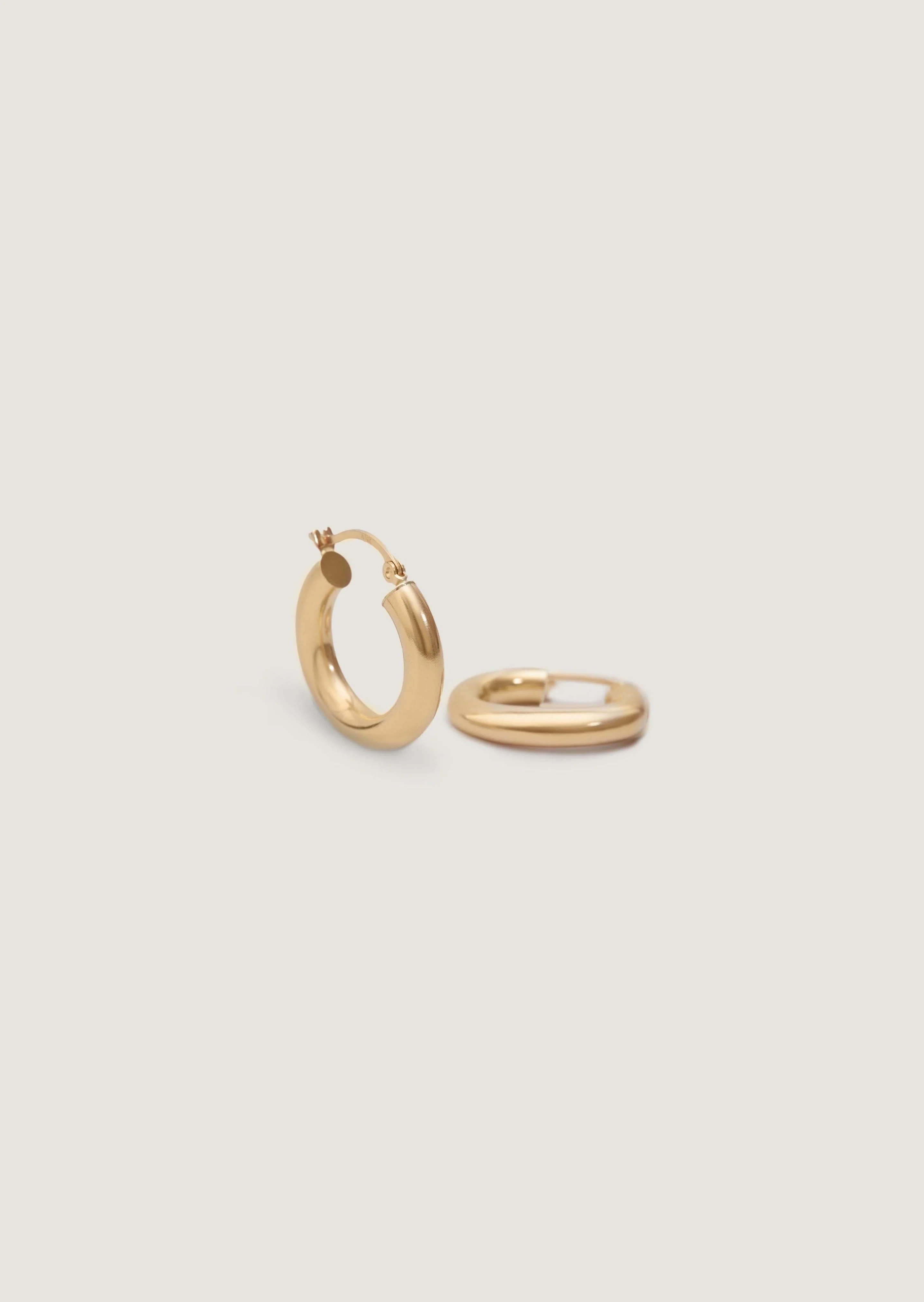 Kinn - Classic Hoop Earrings Small - Image 3
