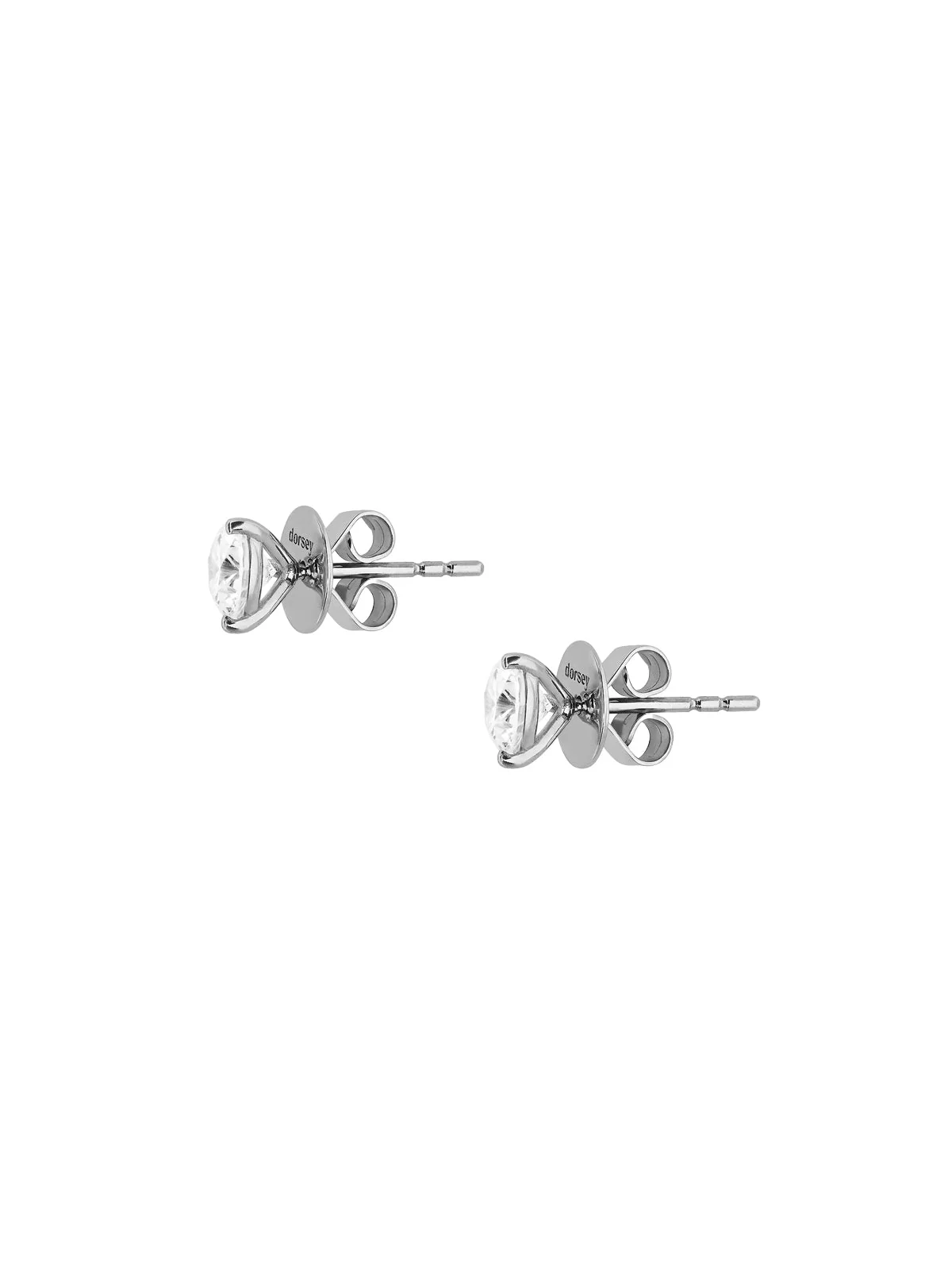 Dorsey - CLASSIC MARTINI STUD EARRINGS IN MOISSANITE - Image 2