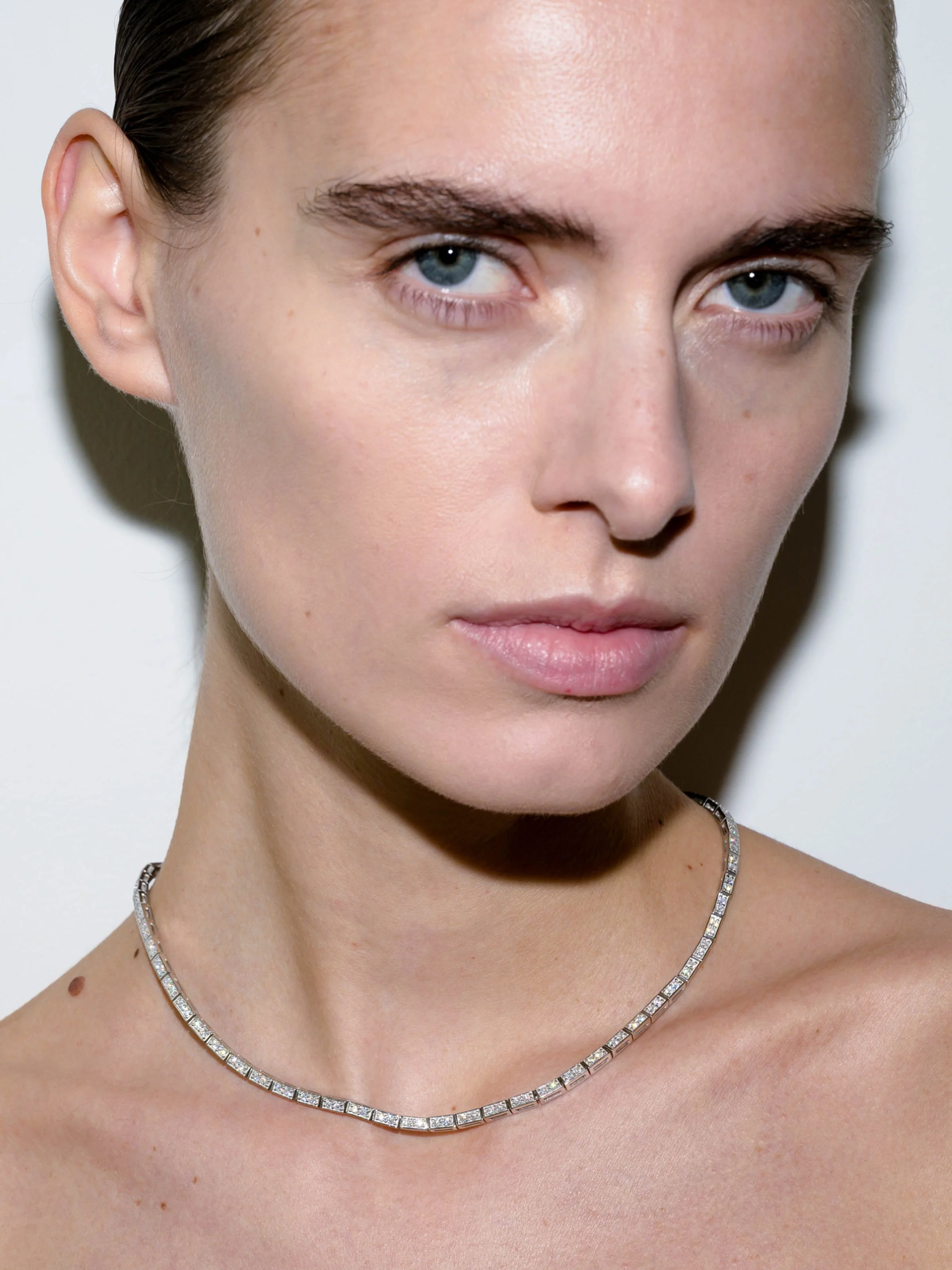 Dorsey - CLAUDE RIVIÈRE NECKLACE IN MOISSANITE - Image 3