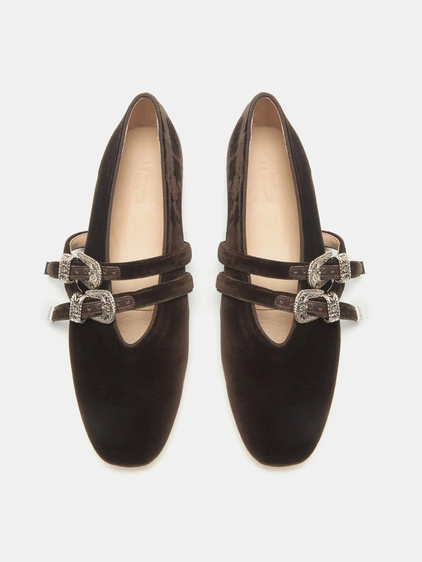 Le Monde Beryl - Claudia Slipper / Visone Velvet - Image 3