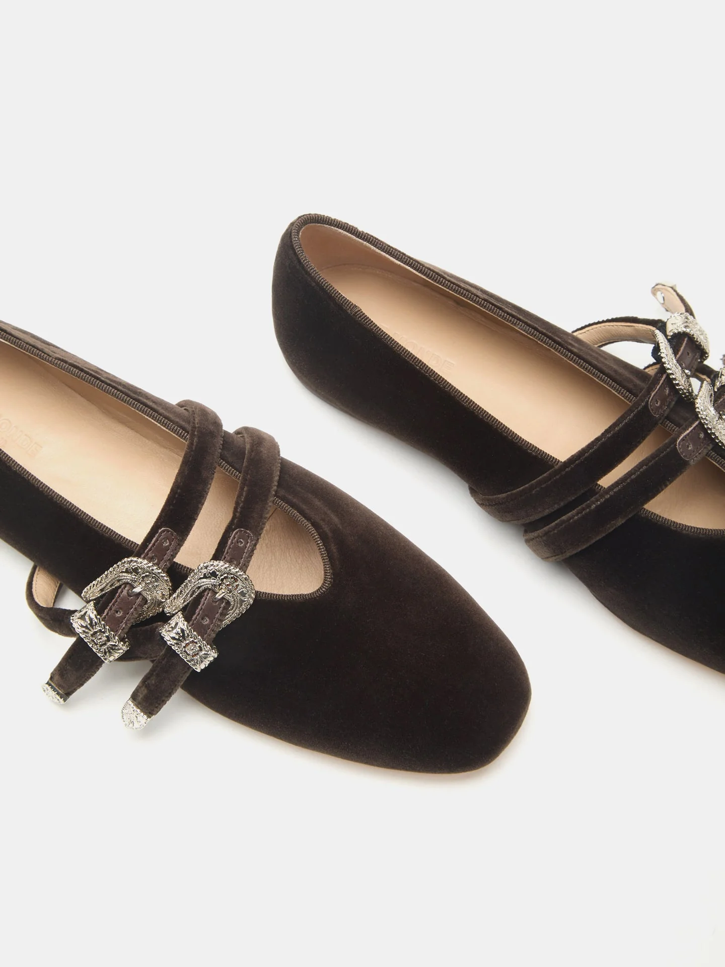 Le Monde Beryl - Claudia Slipper / Visone Velvet - Image 4