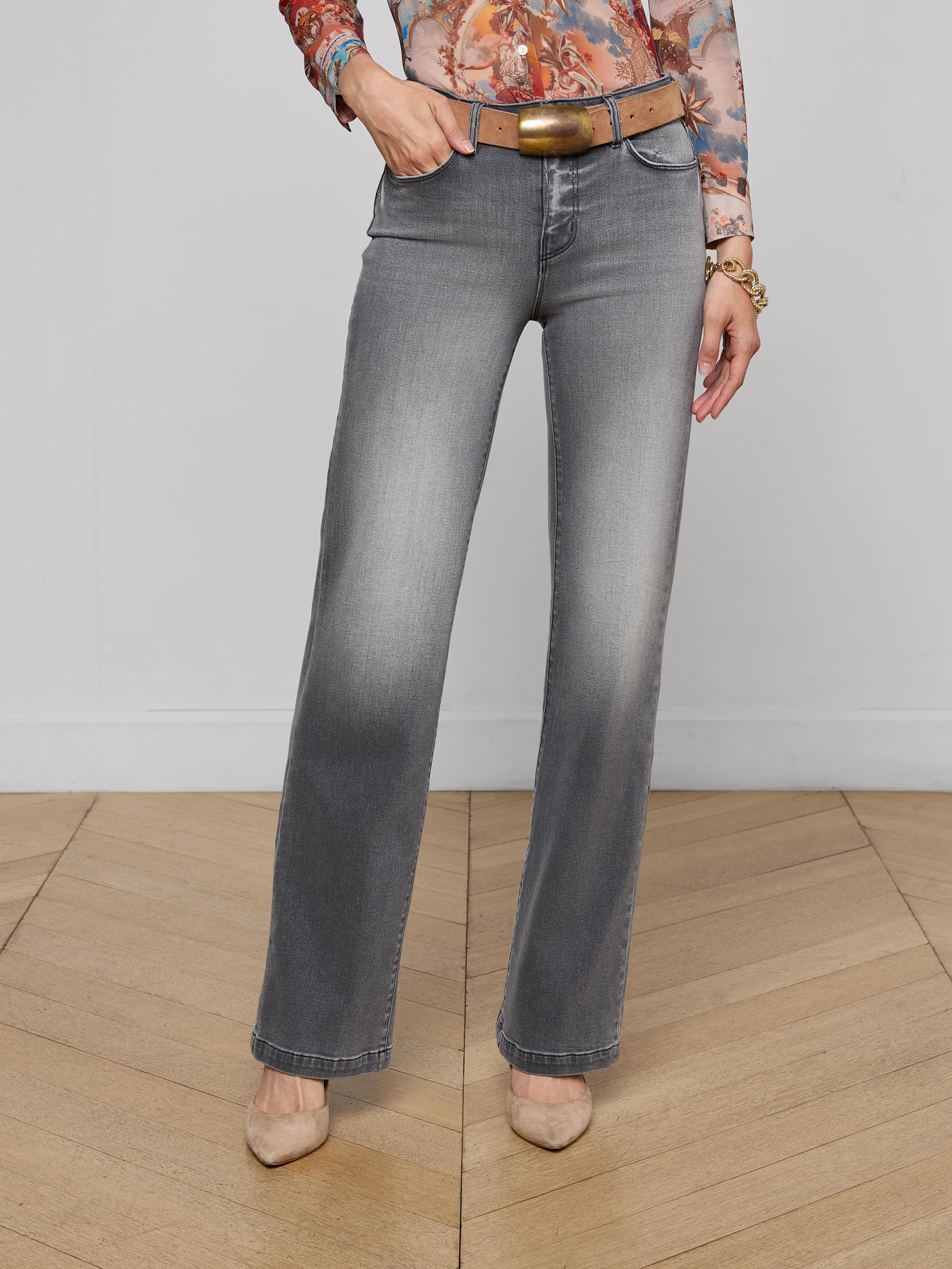 L'AGENCE - Clayton Wide - Leg Jean - Image 2