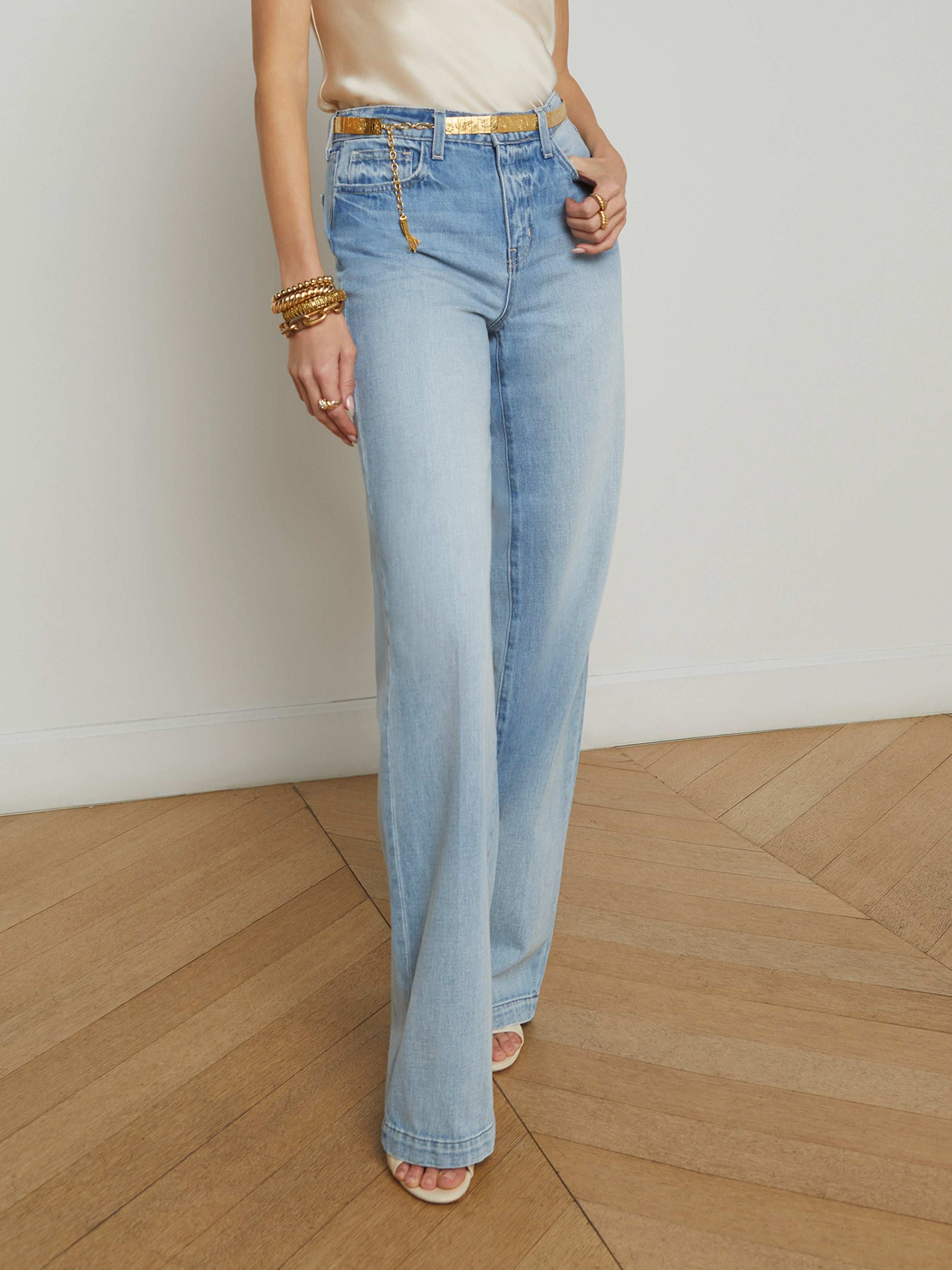 L'AGENCE - Clayton Wide - Leg Jean - Image 8