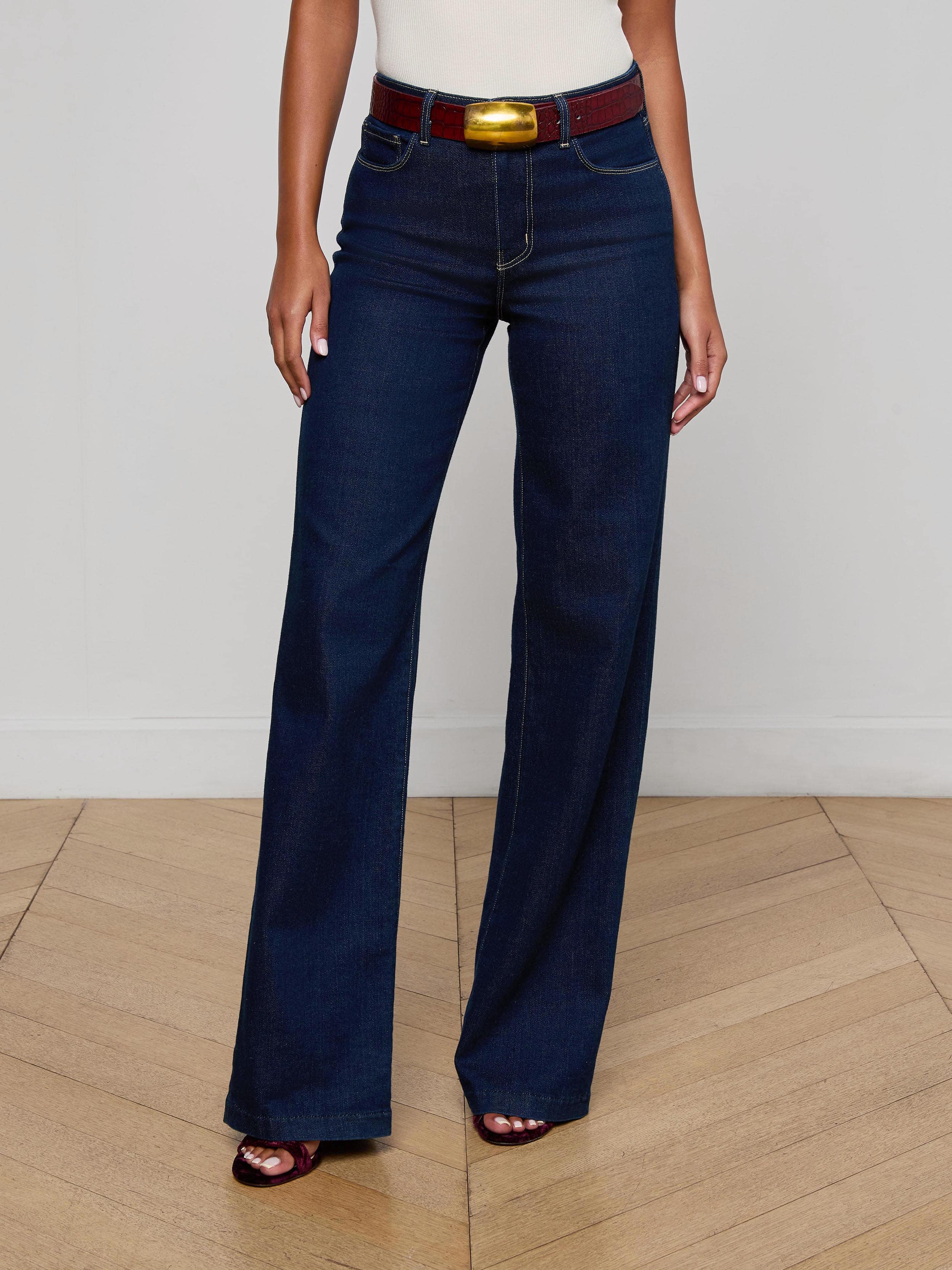 L'AGENCE - Clayton Wide - Leg Jean - Image 2